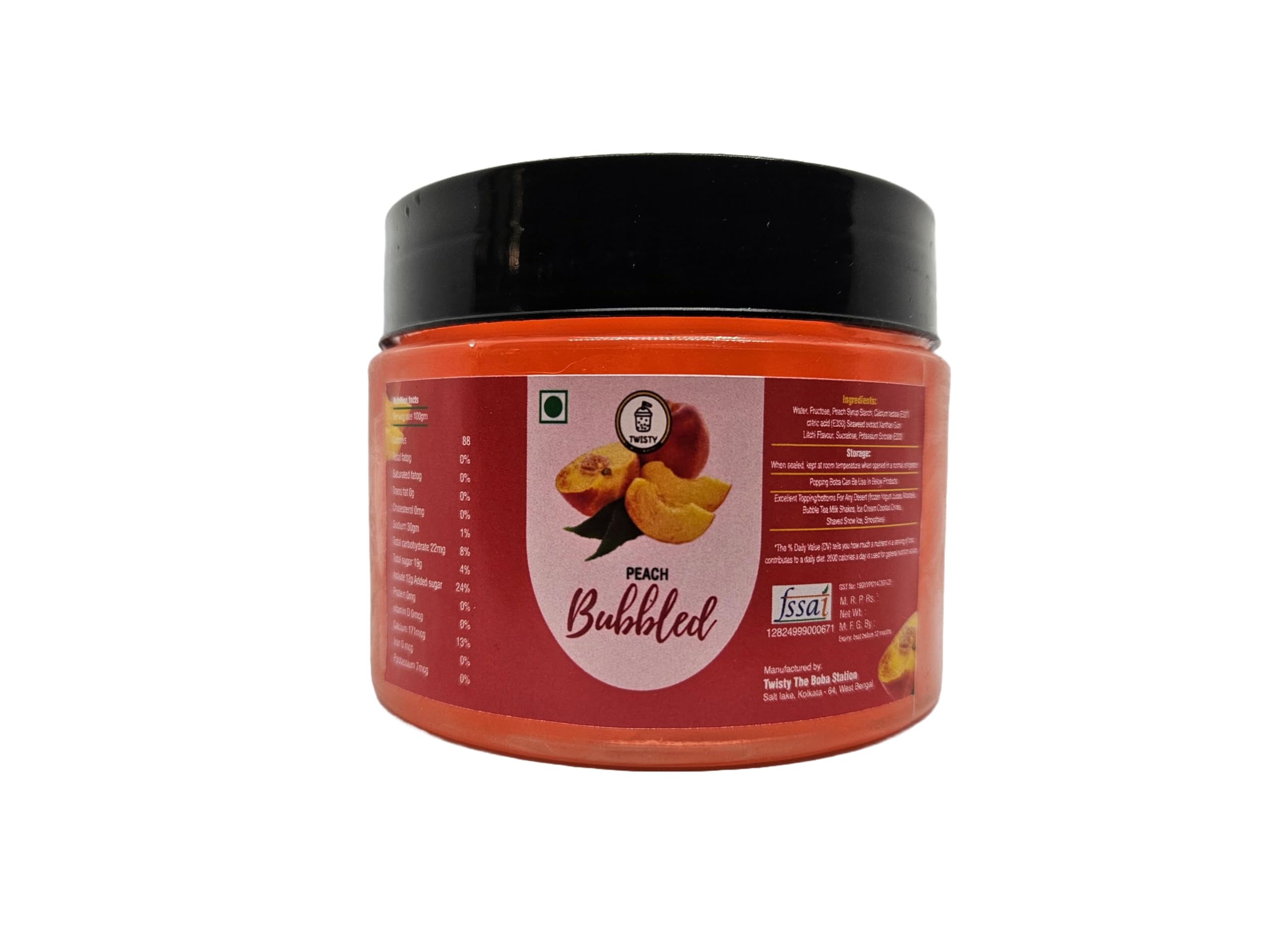 See full amazon price history chart for Twisty The Boba Station® Peach Popping Boba for Bubble Tea, Milkshakes, Ice Cream and Yogurt | Boba Tea Variety | (330 Grams) with 5 Pieces Straws Twisty The Boba Station® Peach Popping Boba for Bubble Tea, Milkshakes, Ice Cream and Yogurt | Boba Tea Variety | (330 Grams) with 5 Pieces Straws (B0DD7SSZV1) Amazon Price History, Amazon Price Tracker