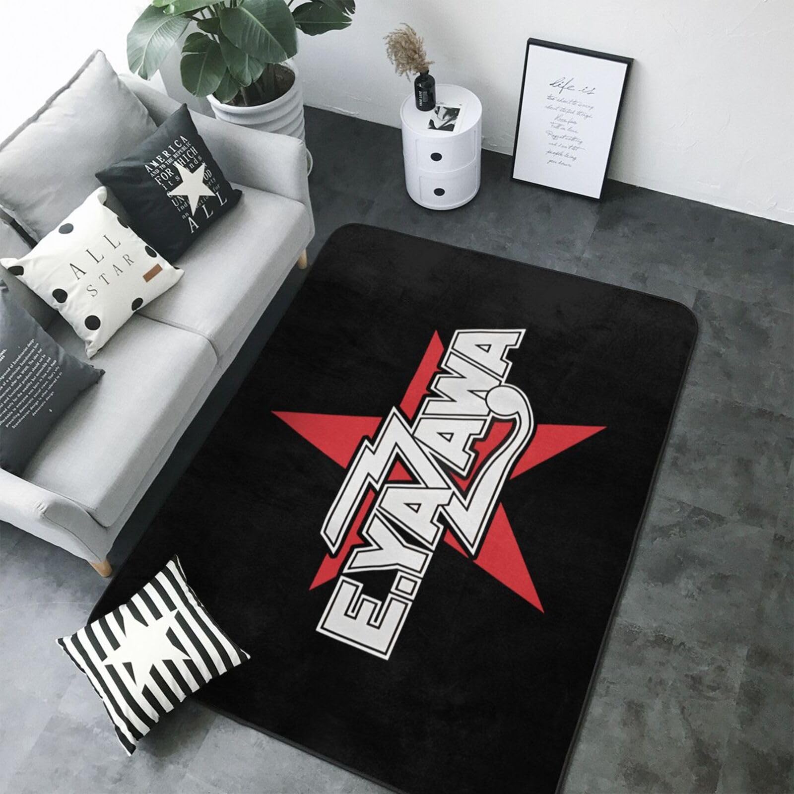 Amazon | カーペット 矢沢永吉 じゅうたん 絨毯 150cm×200cm ラグ