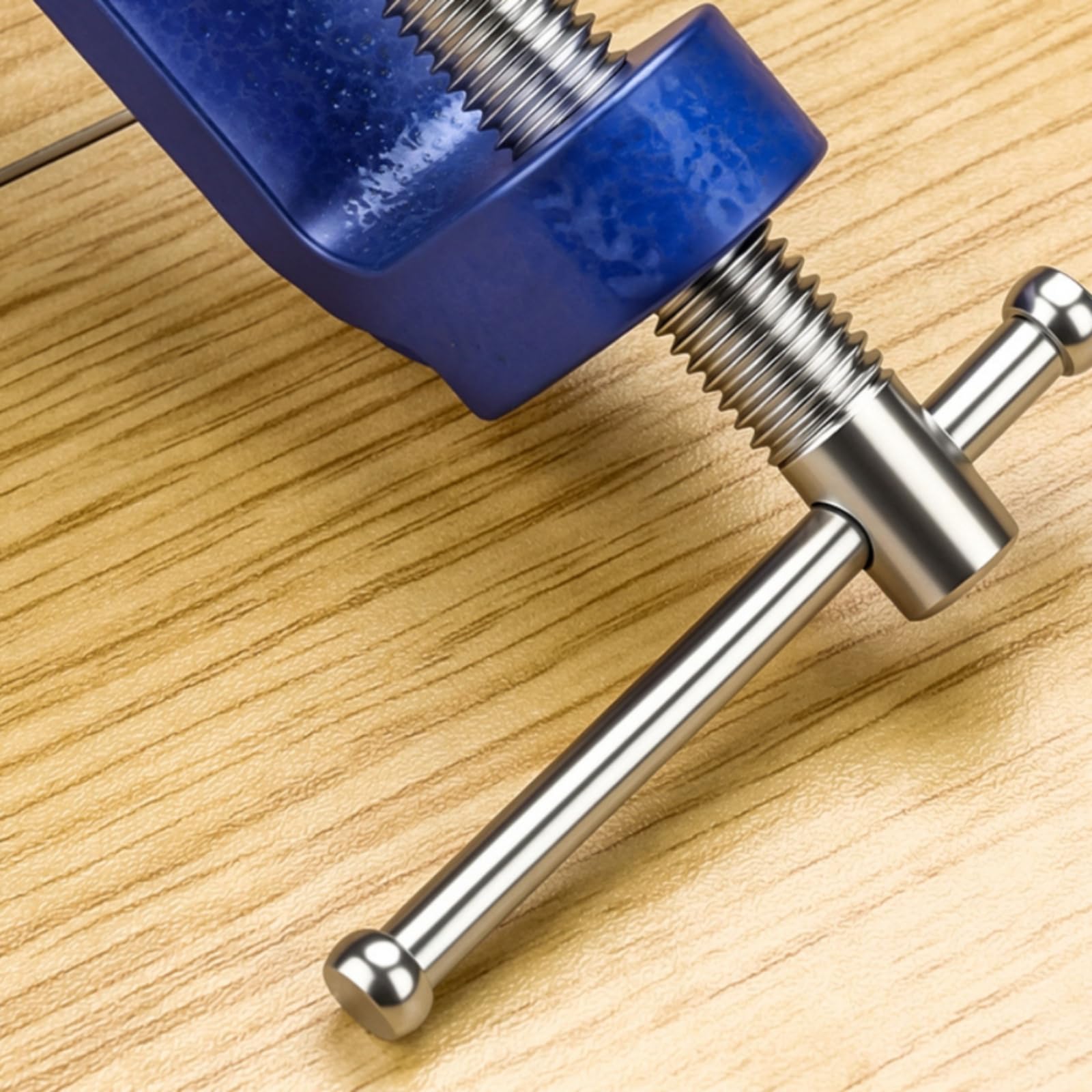kowaku Tornillo de Tornillo de Banco Herramienta de Sujeción Mordaza Banco de Trabajo de Hierro Fundido con Doble Guía Precisa y Superficie para Conformado