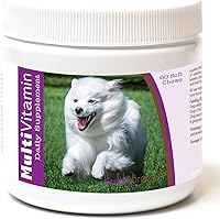 Vista 84 de Healthy Breeds Multivitamínico siberiano Husky para perros, suplemento diario recomendado por veterinarios, sabor a tocino, 60 masticables suaves