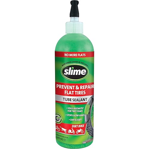Miniatura 2 de Slime 10004-6PK - Sellador de reparación de pinchazos de tubo de motocross, evita y repara, adecuado para todas las motocicletas de cross con tubos,