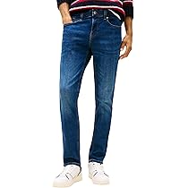 Tommy Jeans Scanton Slim Ai0255Dm0Dm21890, Pantaloni, Uomo, Denim (Denim Dark), 28W , 34L