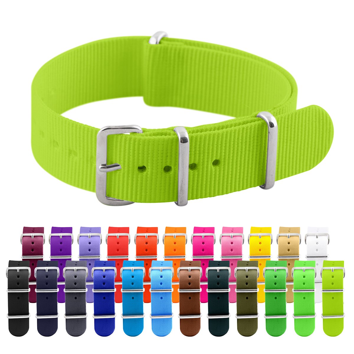 Clockwork Synergy® Classic Nylon Ballistic watch straps bands