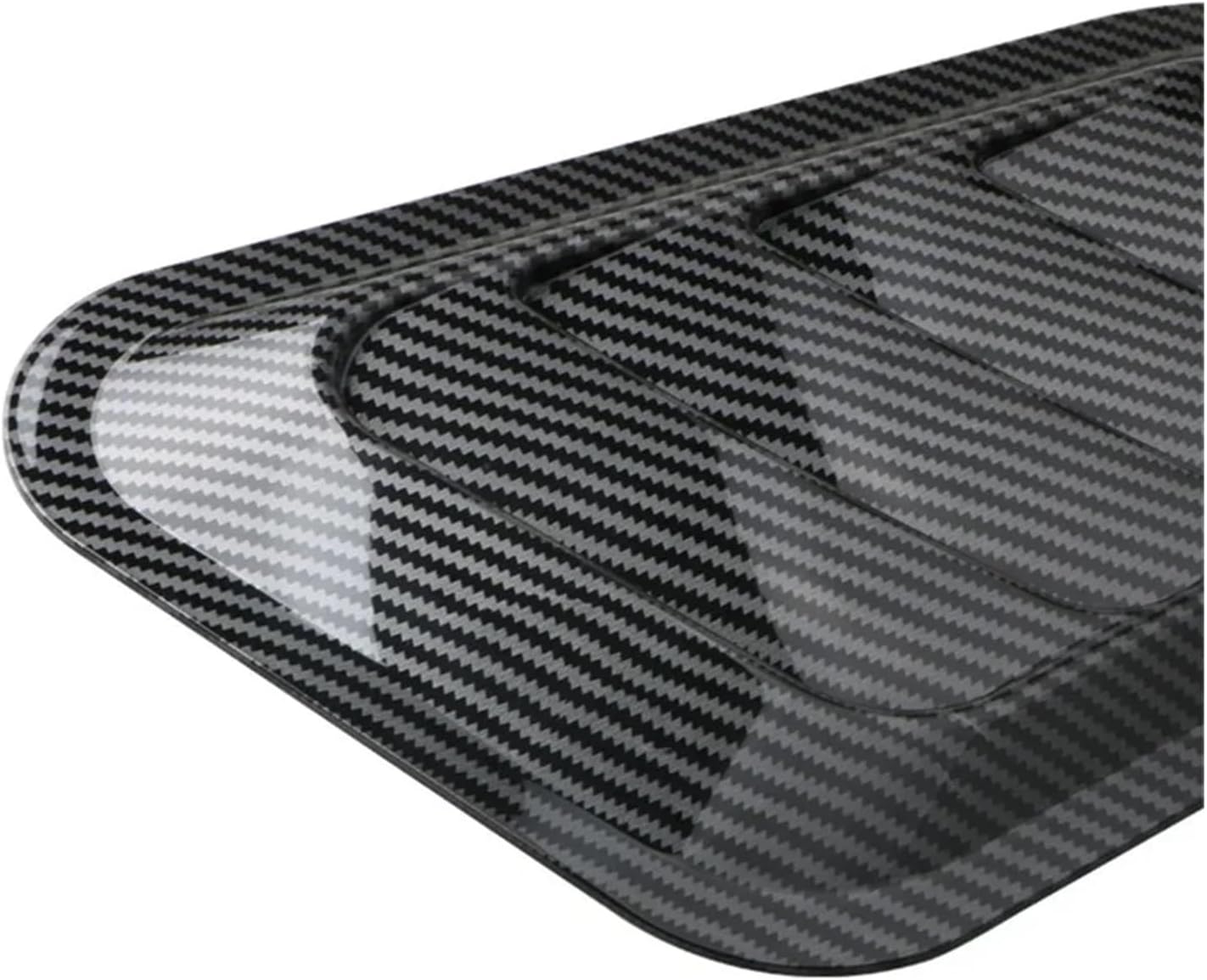 ユニバーサル フェイクインテークスクープ ターボボンネット ベントカバー フード ABS製 【気筒】 車用フード エアアウトレット