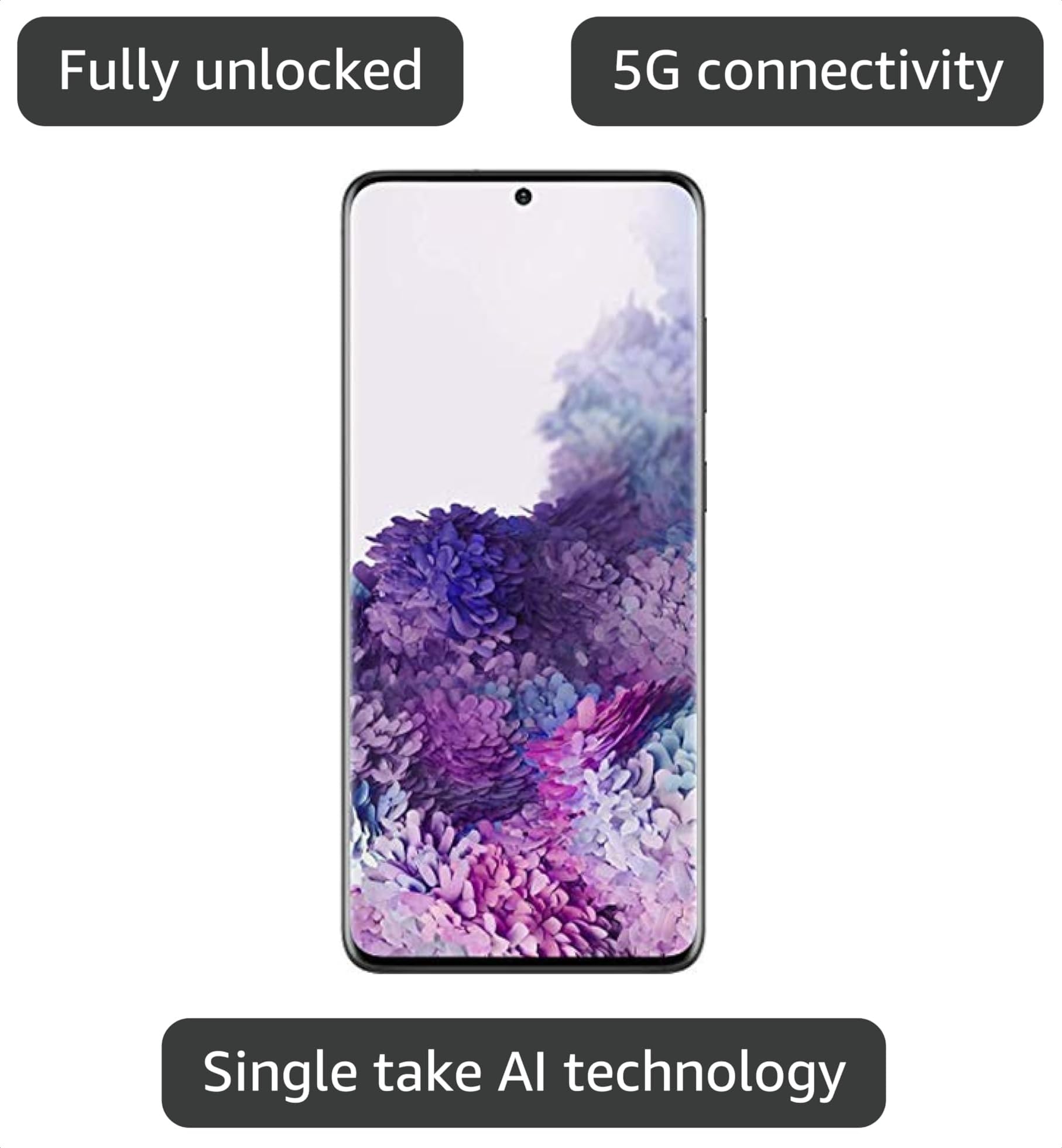 Amazon.com: Samsung Galaxy S20+ 5G, US Version, 128GB, Cosmic