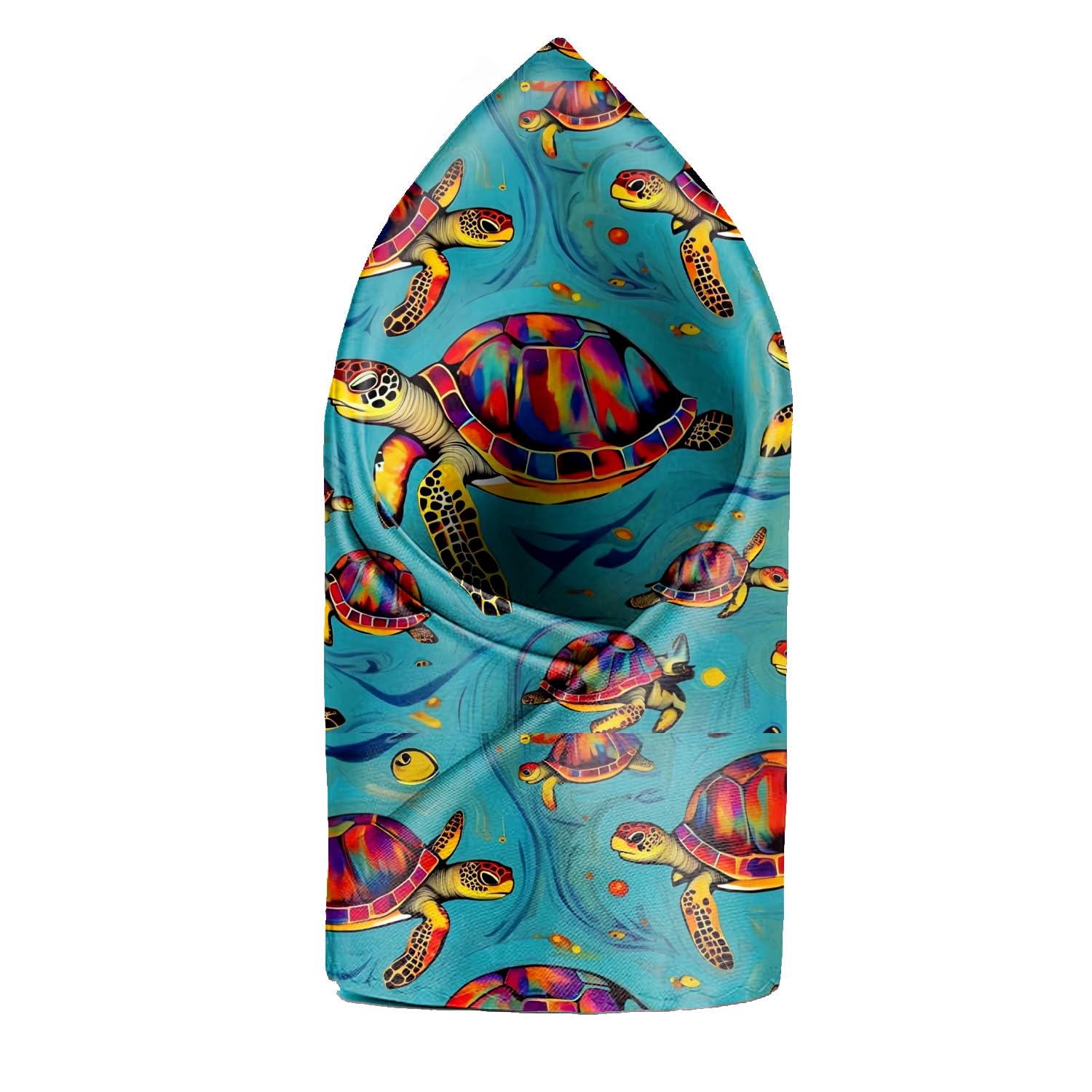 blacksmith Printed Turtoise Pocket Square for Men-picture-10