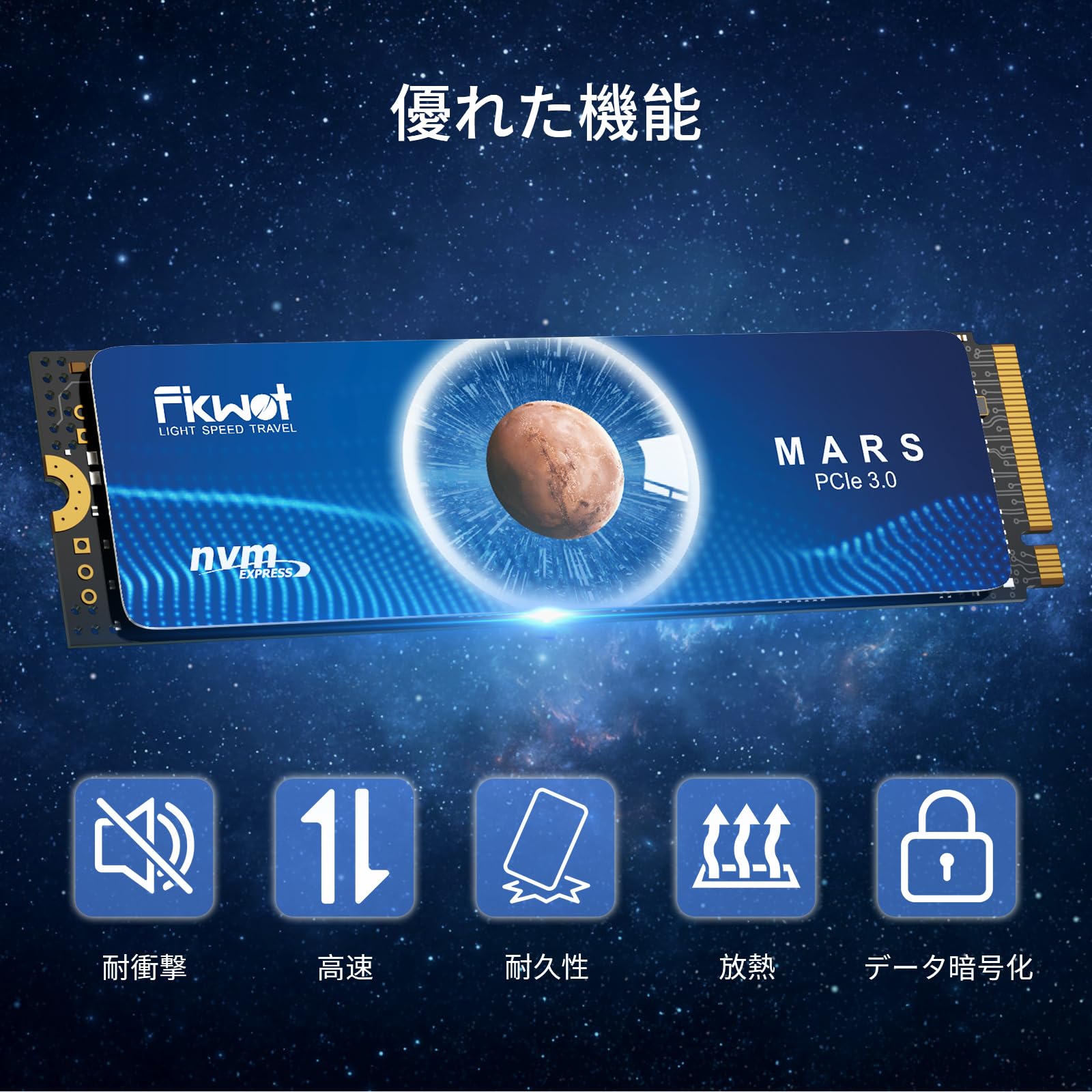 新品 Fikwat FX550 M.2 NVMe SSD 1TB PCIe3.0 Amazon.com: Fikwot FX550 NVMe SSD 1TB M.2 SSD PCIe 3.0×4, Read Up