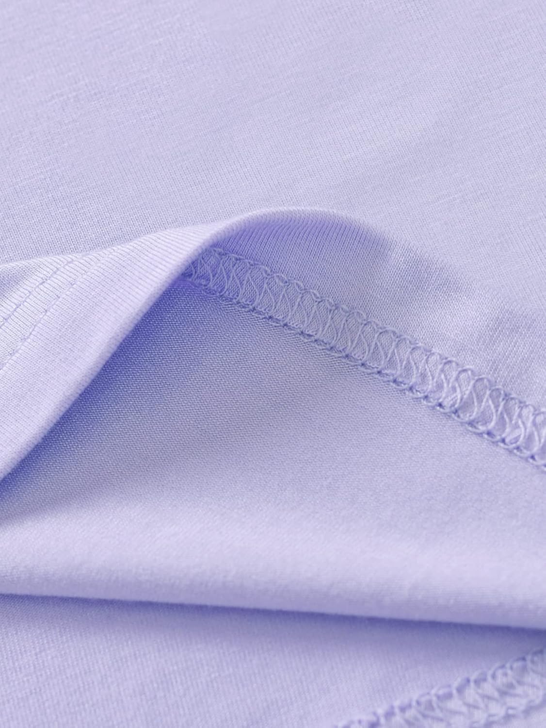 Latuza Women's Viscose Pajama Top Crew Neck Sleep T-Shirt - Image 2