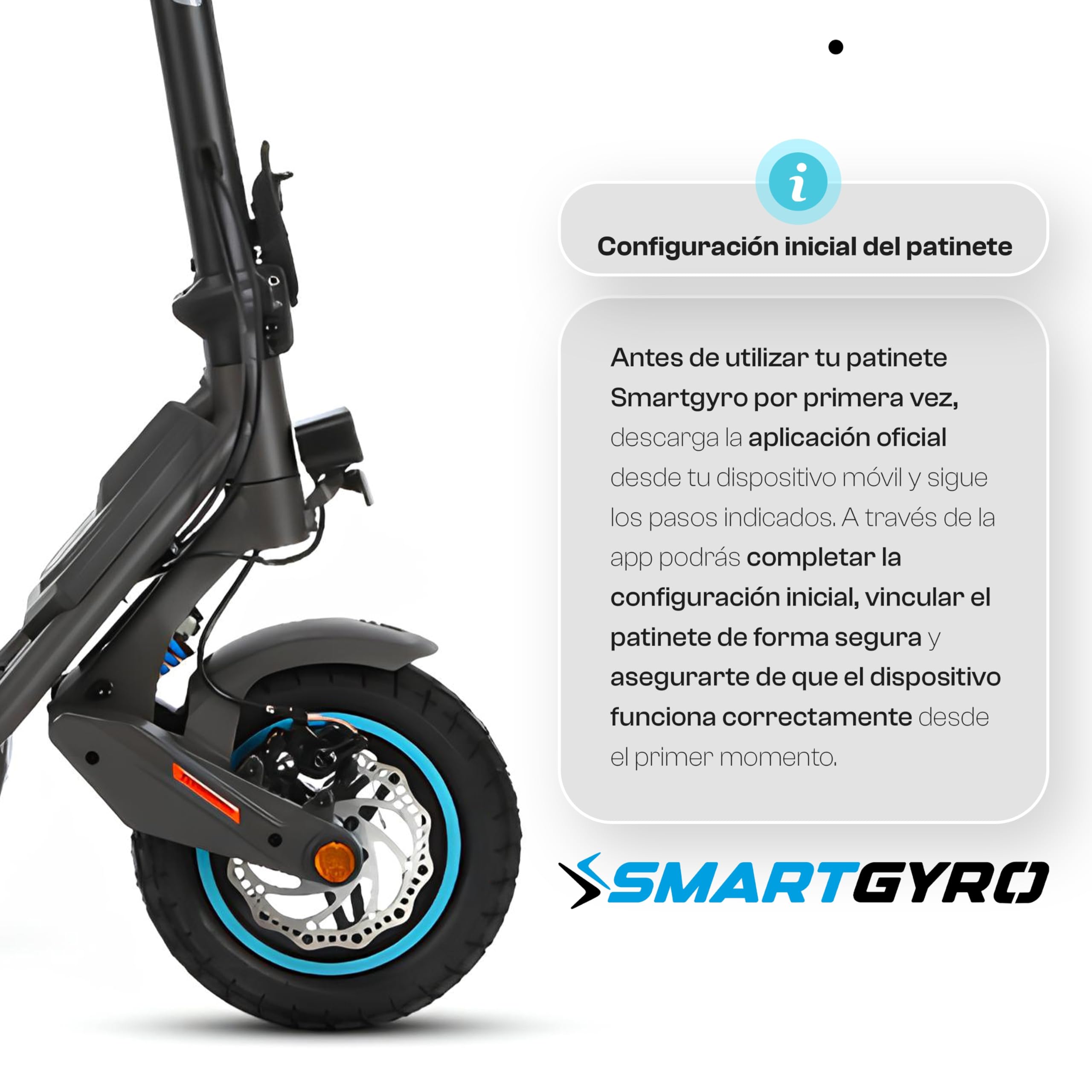 smartGyro Speedway, Monopattino Elettrico 48V, Batteria 13Ah, Autonomia 50 Km, Ruote Dual Grip da 10, Sospensioni, Tripla Frenatura, Seconda Generazione