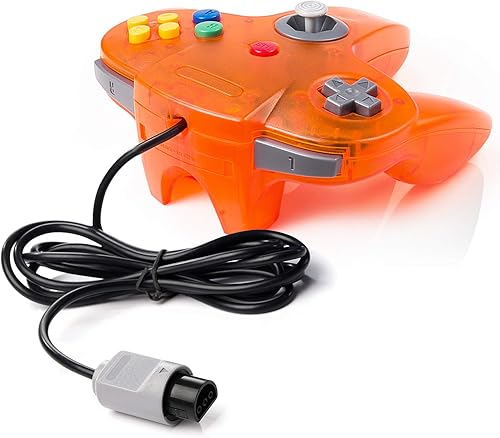 Miniatura 3 de Paquete de 3 controladores clásicos N64, suily Retro N64 Gaming con cable con cable y joystick Plug & Play (sin versión USB)