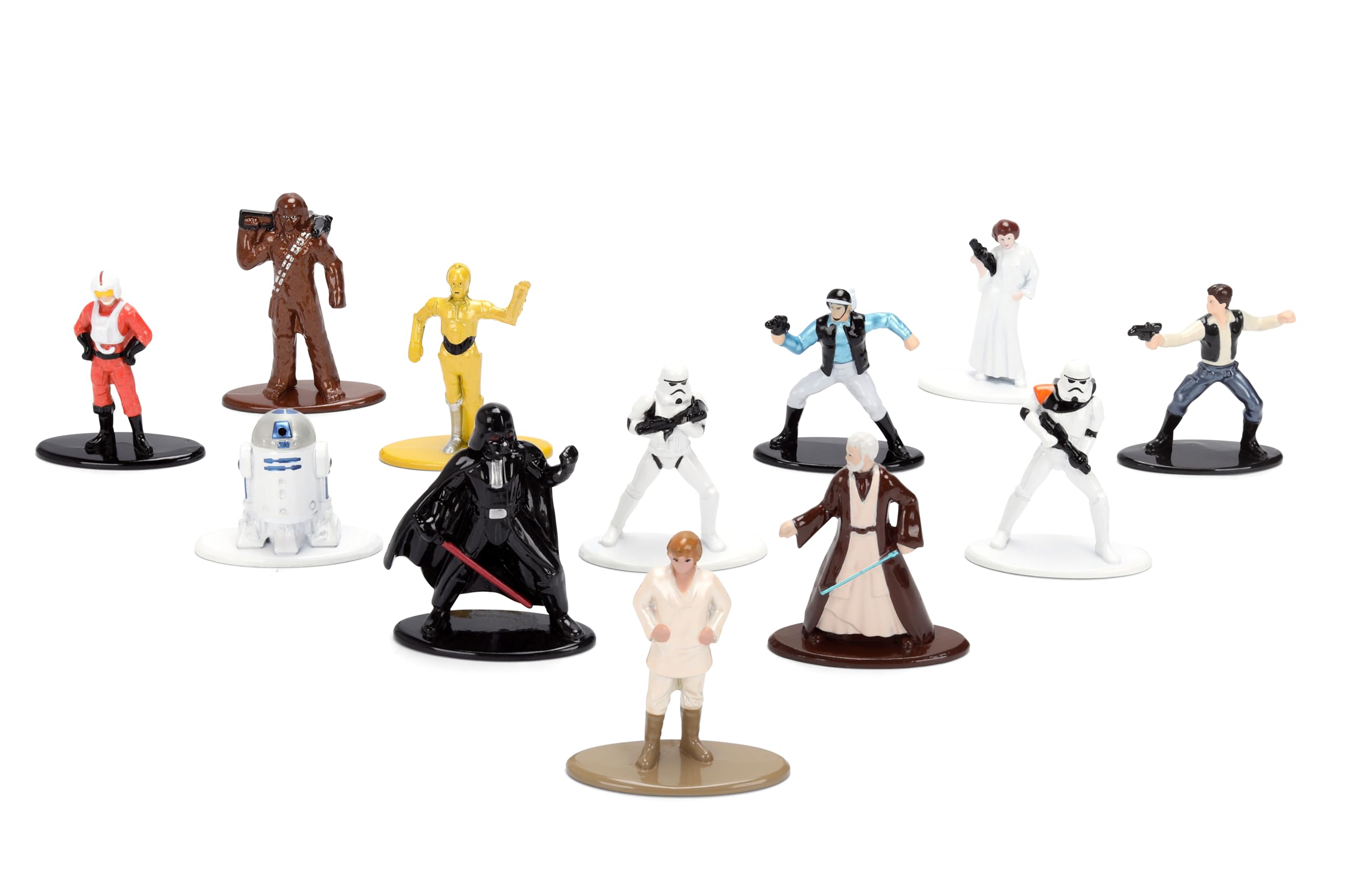 Amazon.com: Jada Star Wars Nano Metalfigs 12-Pack – Series 1 Toys