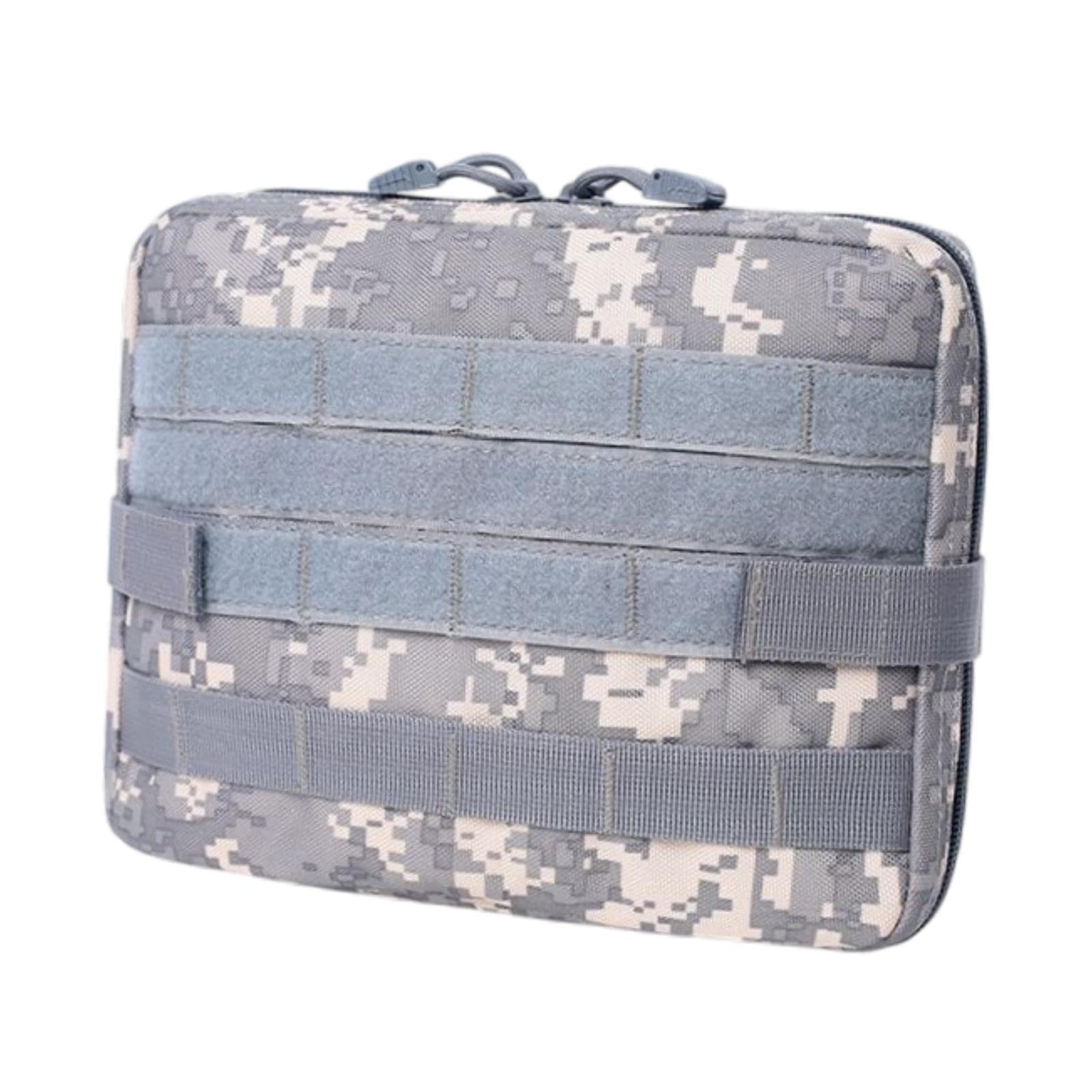 ™ Waist Bag Sturdy Multipurpose Compact Pouch for Backpacking Climbing Cycling Blue Gray-image-42