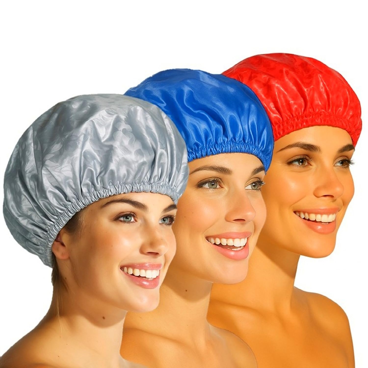 Zenittree Reusable Shower Cap (Set of 6) for Men & Women | Eco-Friendly Bath Cap for Home, Hotel, Spa, Salon & Bathroom | Lightweight, Comfortable & Daily Uses Shower Caps (Assorted Color)-image-26