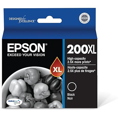 Epson T804200 DURABrite Ultra Ink High Capacity Black Cartridge