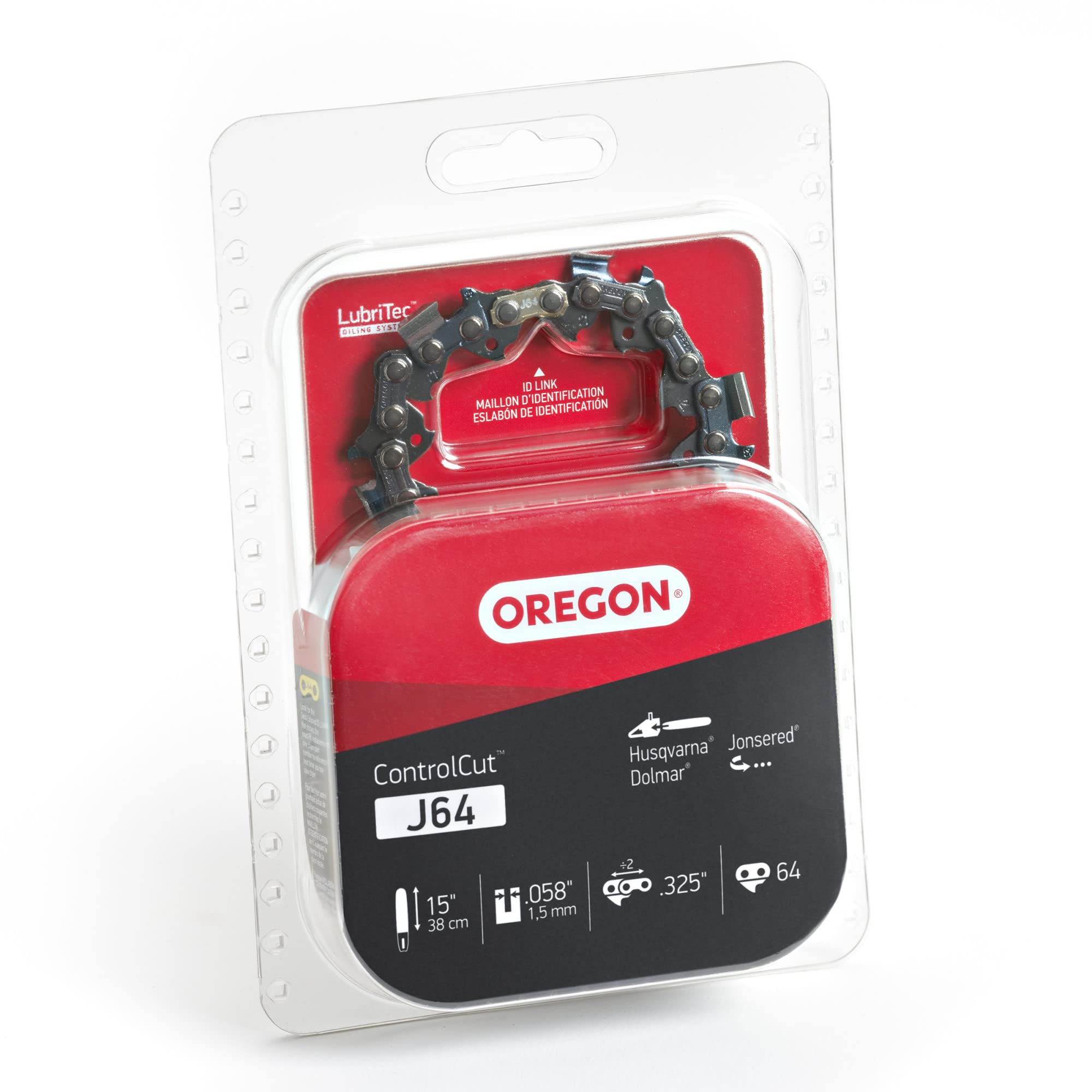 オリジン　15ポンド Amazon.com: Oregon J64 ControlCut 15-Inch Chainsaw Chain