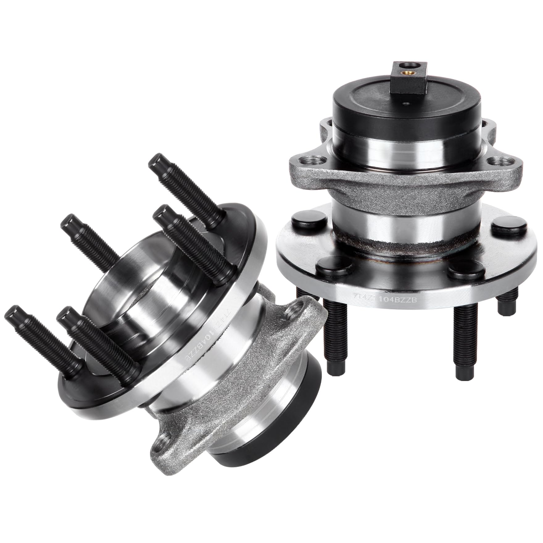 ECCPP Wheel Hub New Bearing and Hub Assembly Rear w/ABS for Ford Lincoln