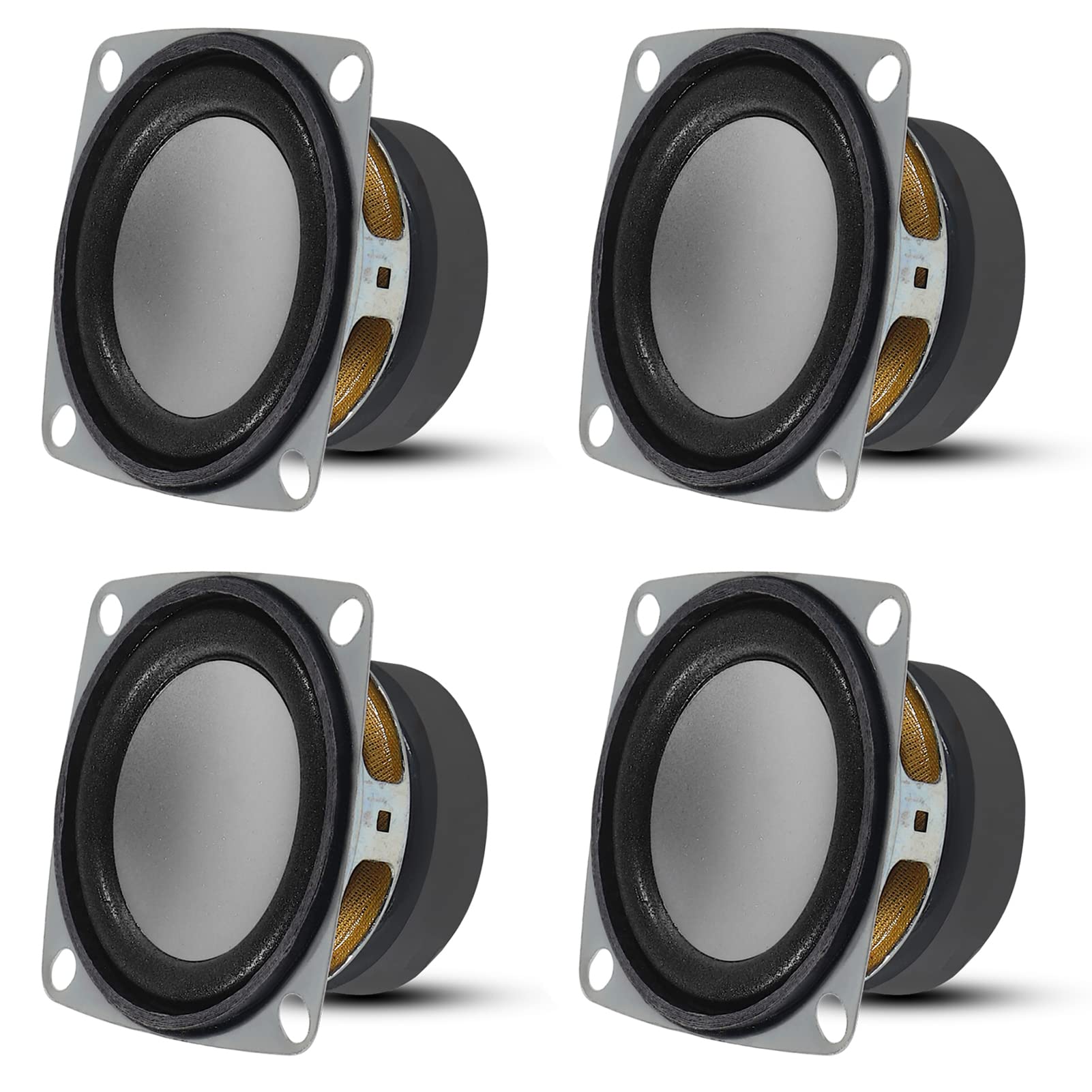 2" 4Ohm 3W Full Range Audio Speaker Stereo Woofer Loudspeaker for Arduino (4pcs)