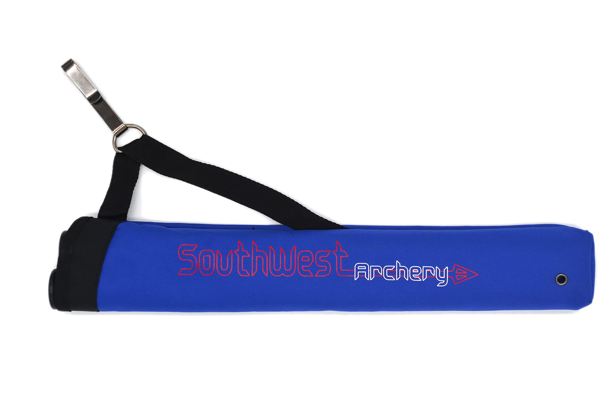 Universal Hip Quiver - Two Removable 18 inch Arrow Tubes - Clips on to Your Belt – Right and Left Handed