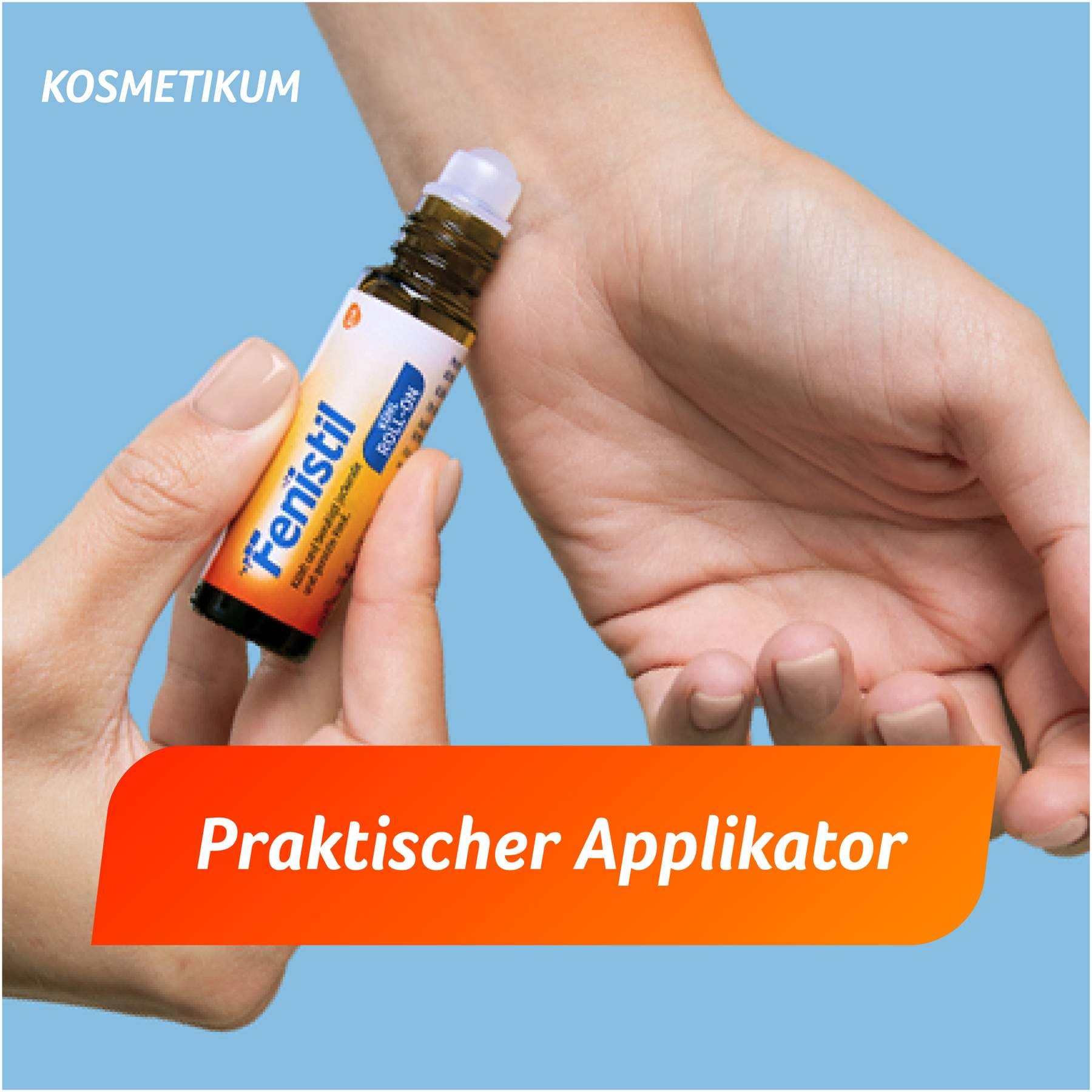 Doppelset: Fenistil Kühl Roll-on Kosmetikum zur Beruhigung von gereizter und juckender Haut z.B. bei Insektenstichen