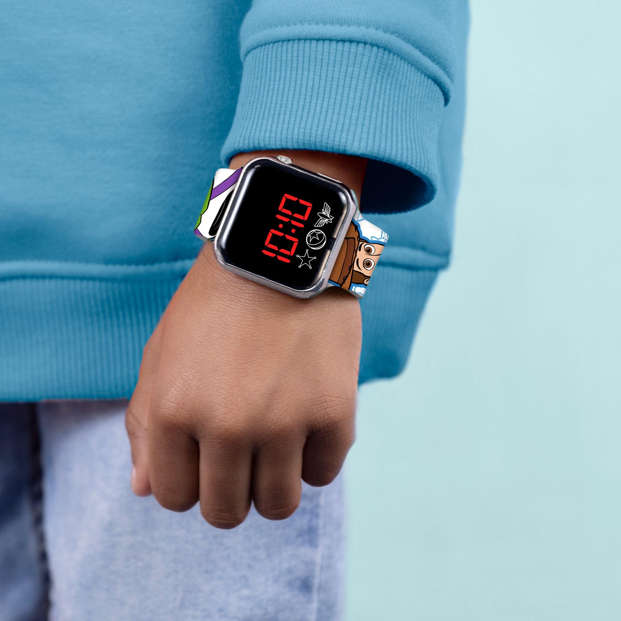 Disney Toy Story Buzz and Woody - Reloj LED