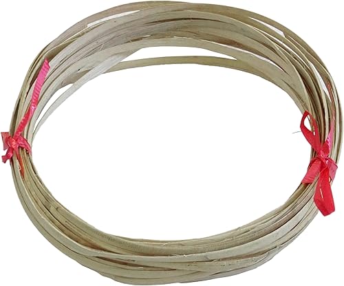 Vista 11 de Cesta de silla de muebles planos de ratán con bastón de reparación natural, marrón oscuro