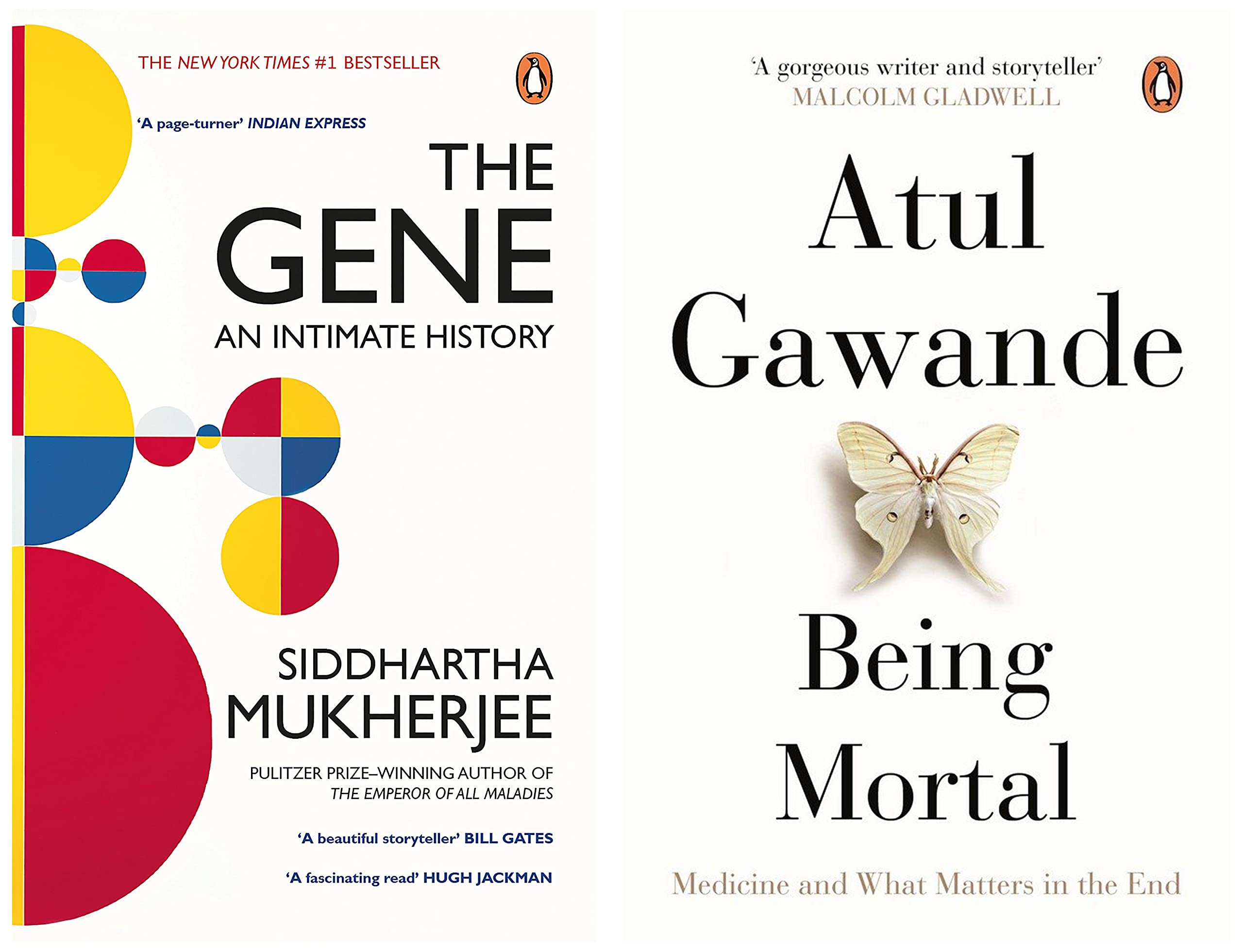 The Gene: An Intimate History by Siddhartha Mukherjee & Being Mortal: Medicine and What Matters in the End