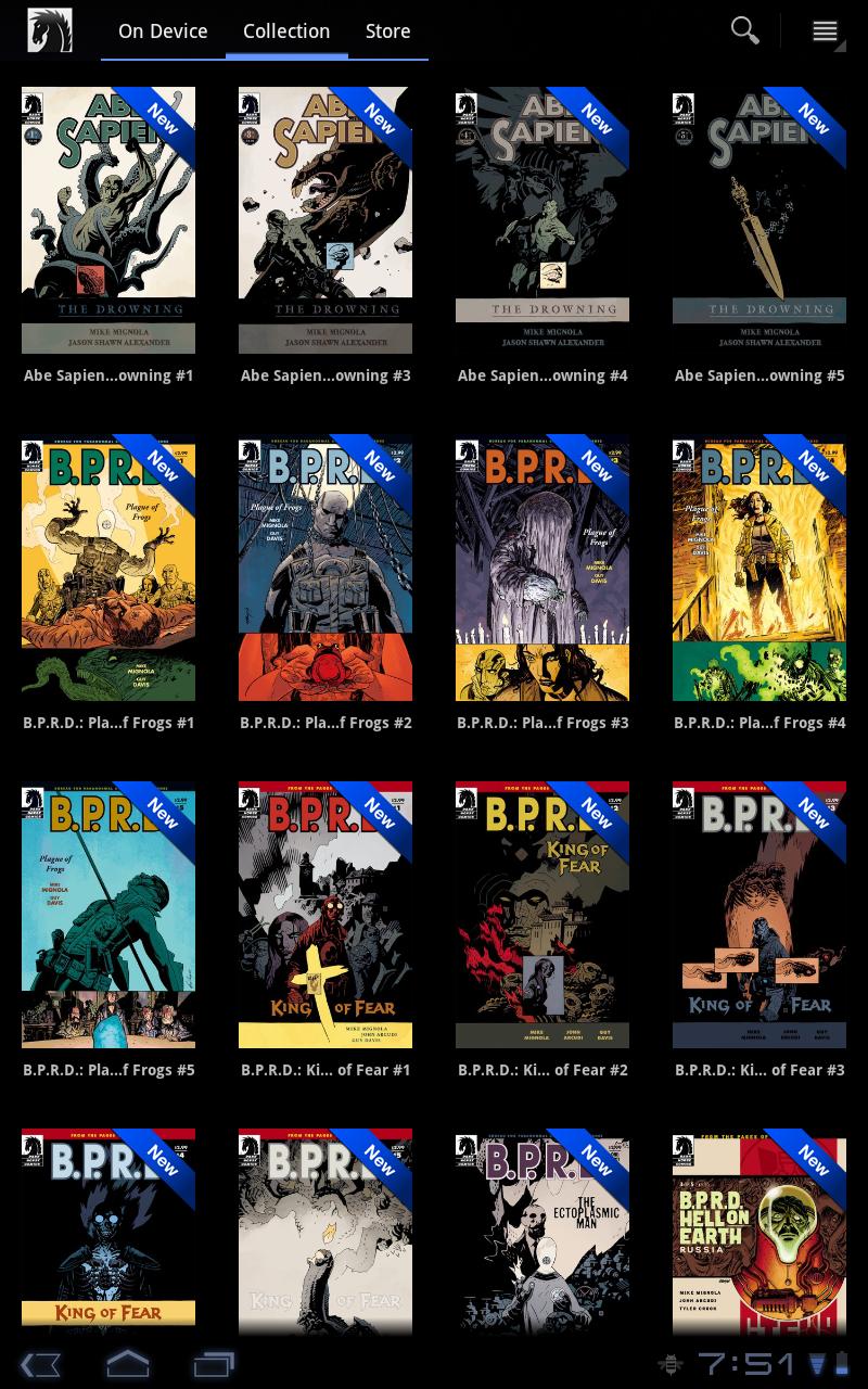 Dark Horse Comics - App on Amazon Appstore