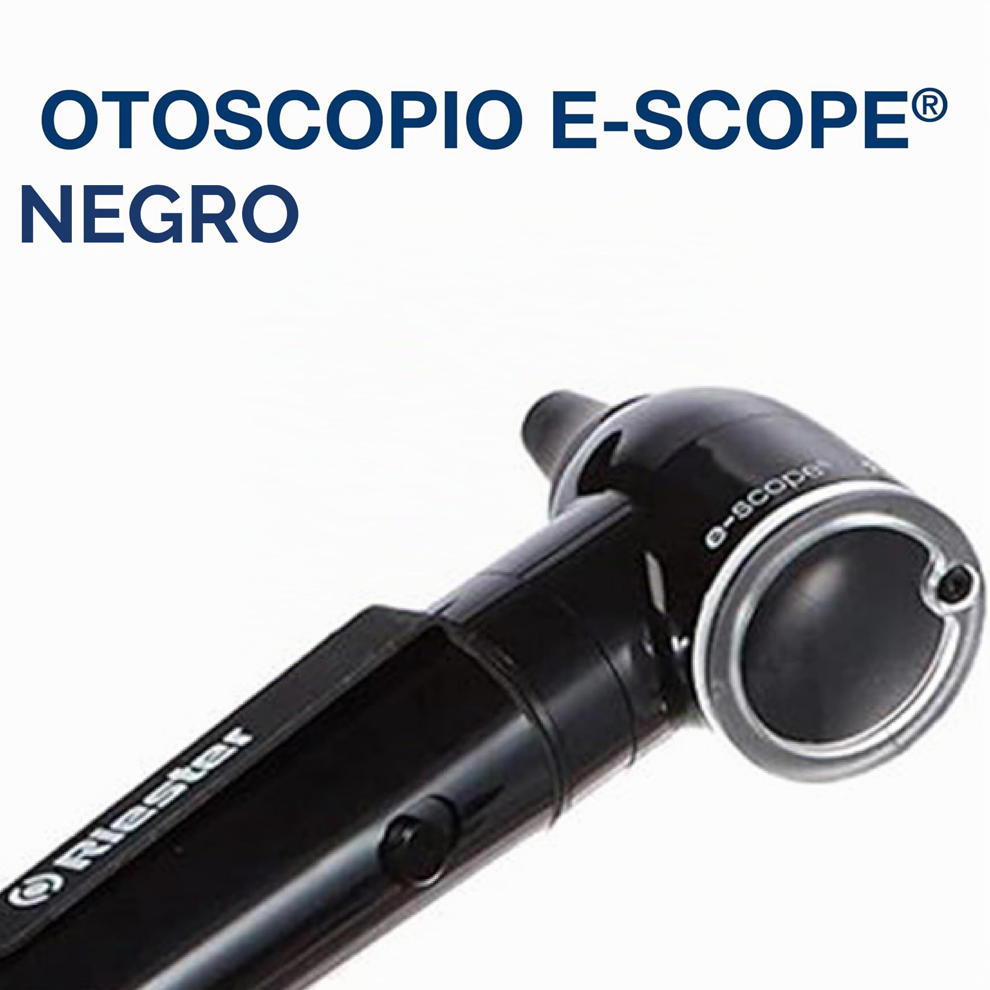 Riester Otoscopio E-SCOPE xenón 2,5V, negro en estuche, 31550