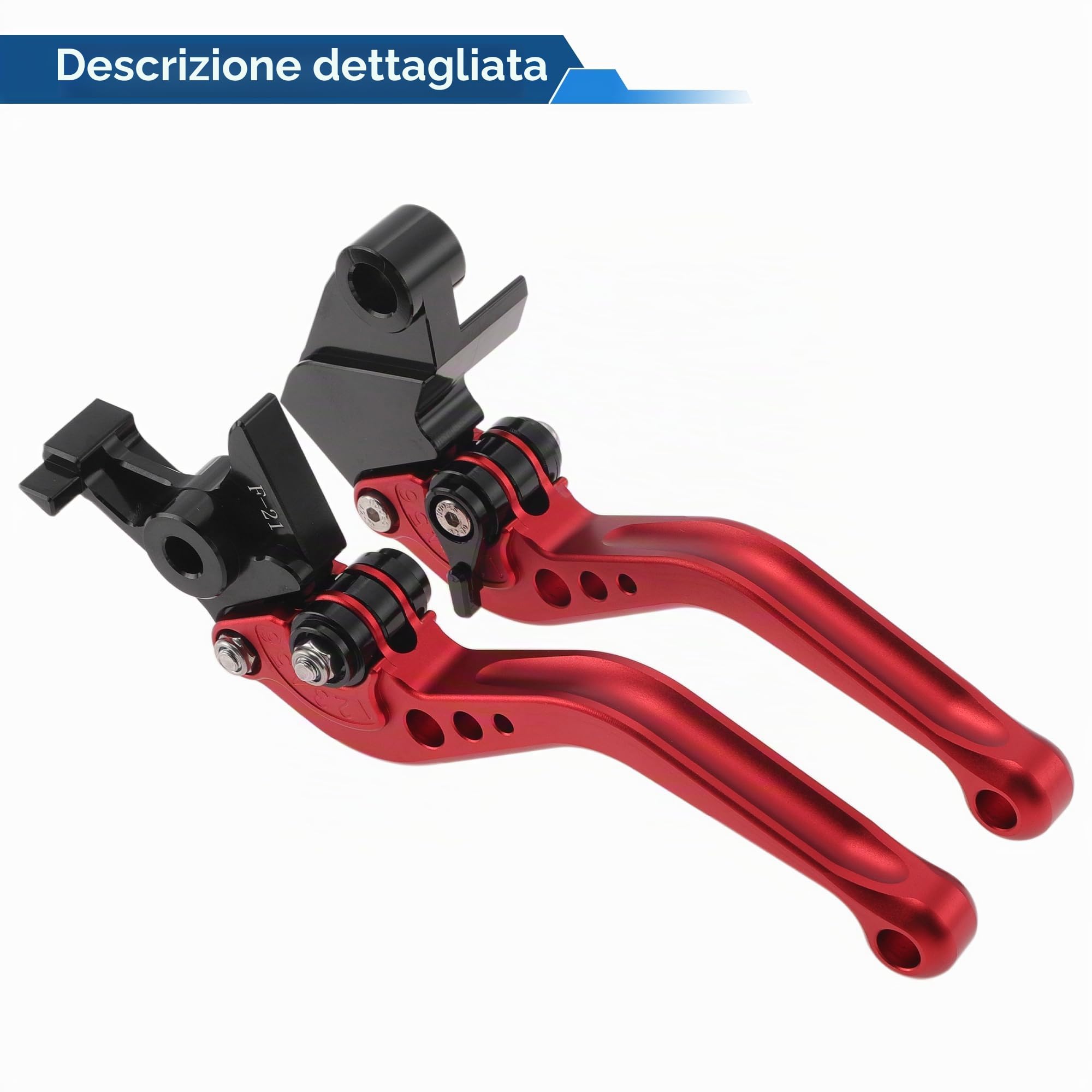 Leve Freno Frizione Corti Per Kawasaki Z750 2007-2012 1 Coppia