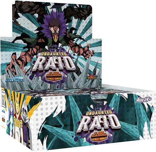 Miniatura 2 de Jasco My Hero Academia - Juego de cartas coleccionables Serie 5 Undaunted Raid Booster Display  Contiene 24 paquetes de expansión de 11 cartas,