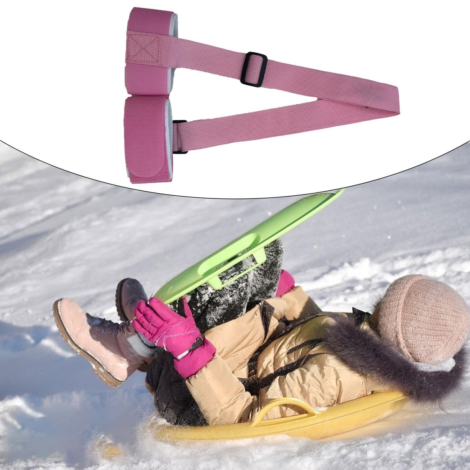 QSTDGVPW Ski & Pole Carrier Strap Ski Shoulder Carrier Lash Snowboard Carrying Strap for Skiing