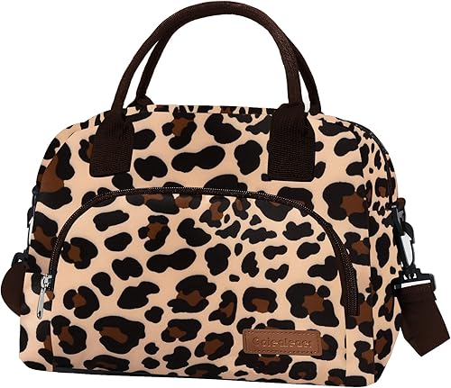 Loncheras aisladas para mujereshombres, lonchera grande reutilizable a prueba de fugas con correa de hombro extraíble, edad adecuada 6 años +