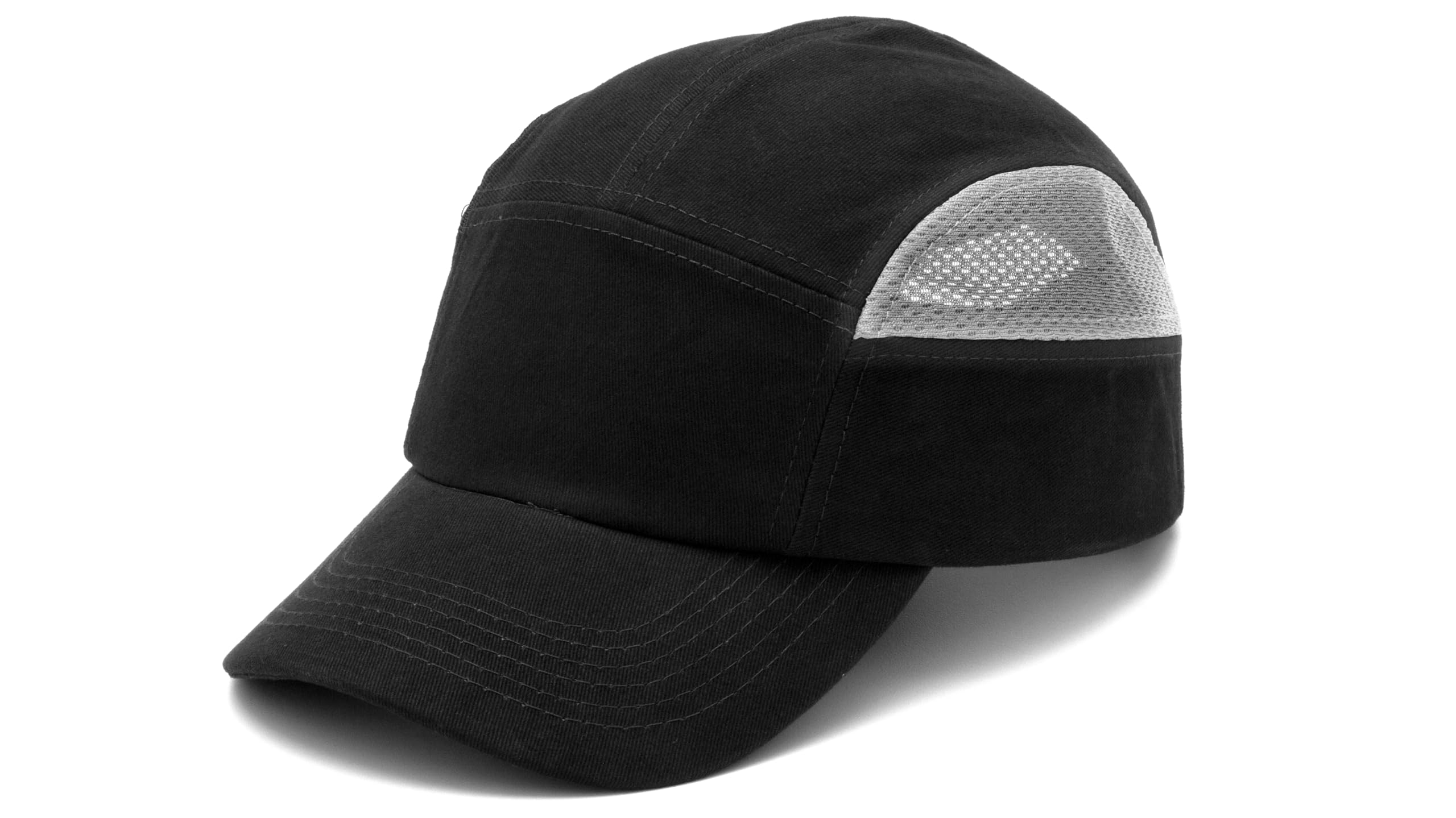 Pyramex Safety HP500 Baseball Bump Cap, Black & Gray