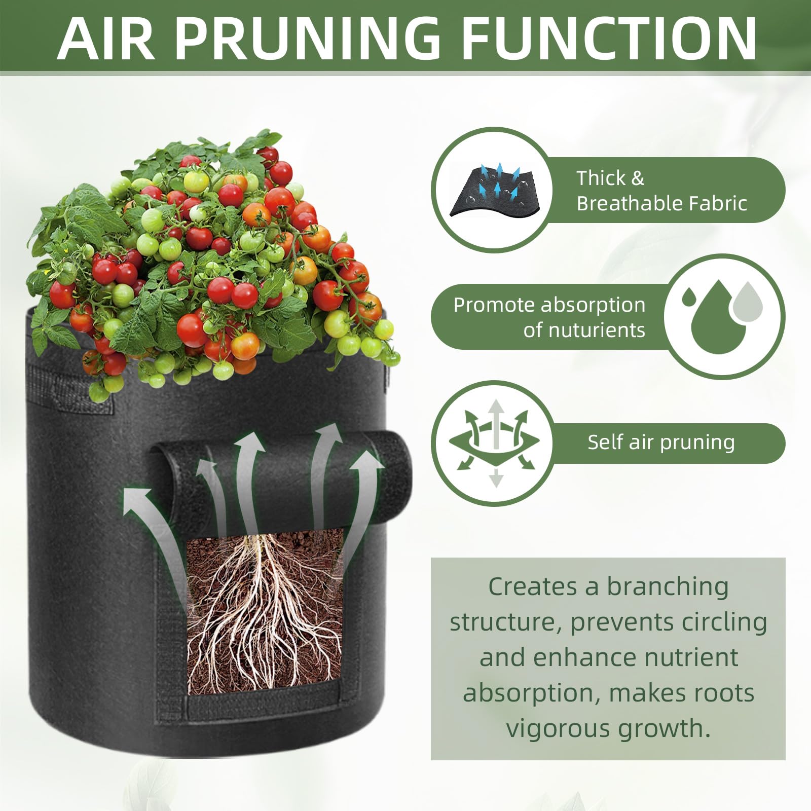 📣¡Atención! ¡Actualizamos nuestra serie CO para el cultivo en exteriores!  💧Ahora también disponible con drenaje lateral en 16 y 6 litros 💪  Contenedores robustos y resistentes. 🚚🌱Encaje perfecto para el transporte  de, image size:1600x1600