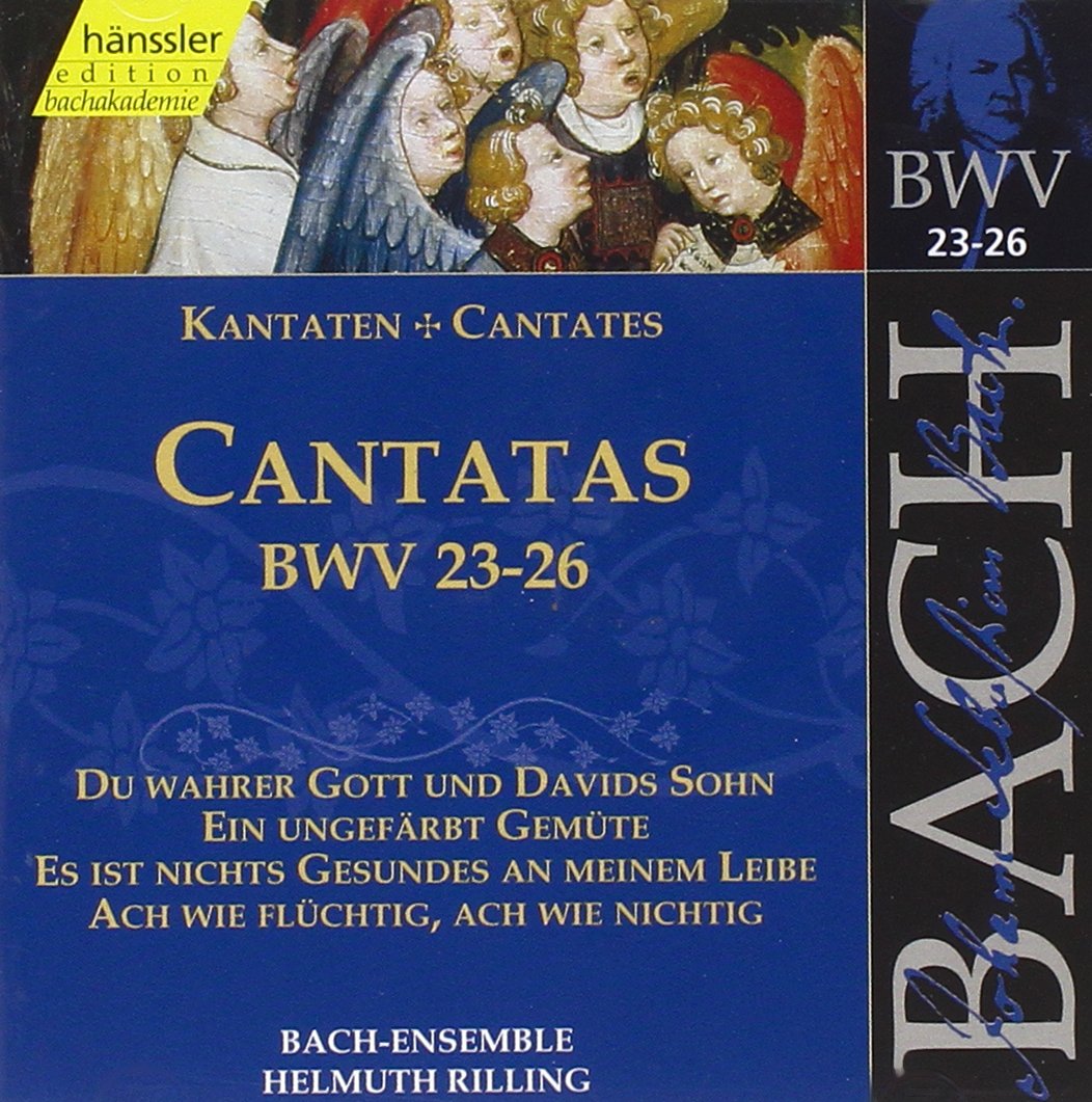 Bach: Cantatas, BWV 23-26 (Edition Bachakademie Vol 8) /Rilling