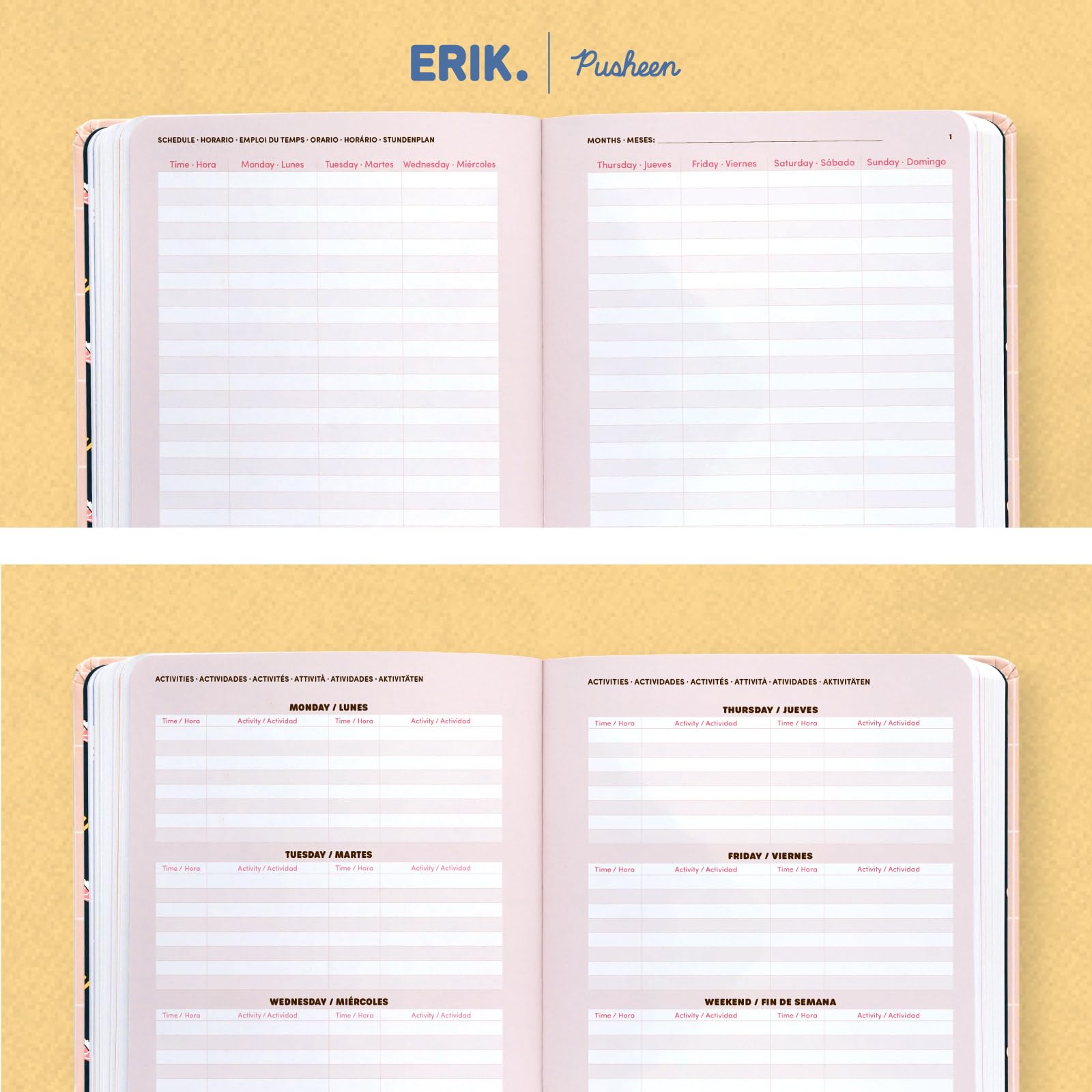 Grupo Erik Academic Diary 2026-2027 Page a Day - Pusheen Gifts for Cat Lovers | Back to School Planner 2026-2027, Mid Year Diary 2026 2027 Day per Page | Pusheen Stationery, Cat Stationery Gifts