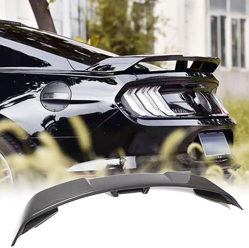 Miniatura 1 de Alerón de maletero de fibra de carbono para Ford Mustang GT Coupé 2015-2019 salida de fábrica de fibra de carbono CF tapa trasera de arranque