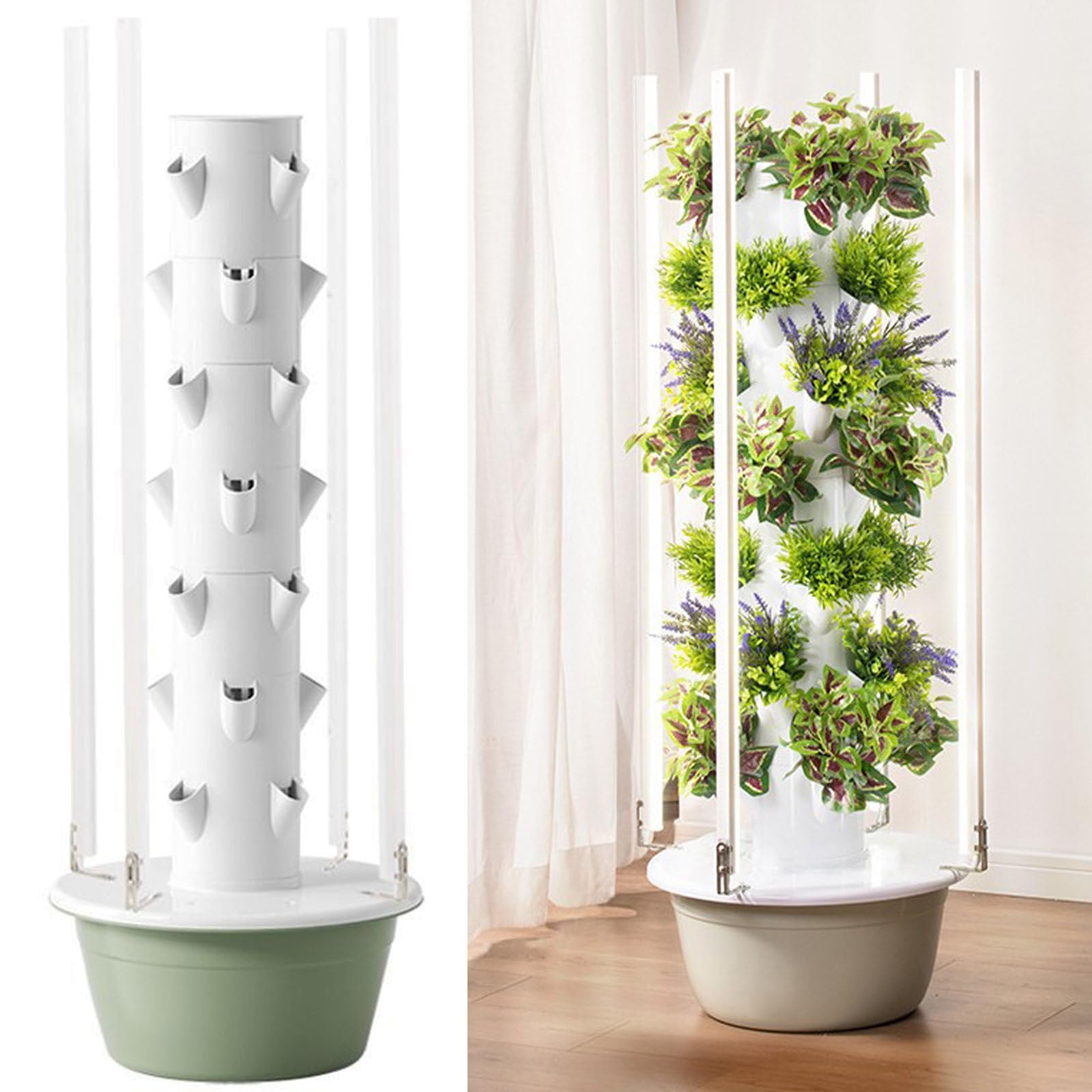 Sistemas de Cultivo hidropónico, Sistemas de Cultivo hidropónico Tower Garden, Kit de germinación hidropónica, Sistemas de plantación hidropónica Tower Garden (9 Capas)