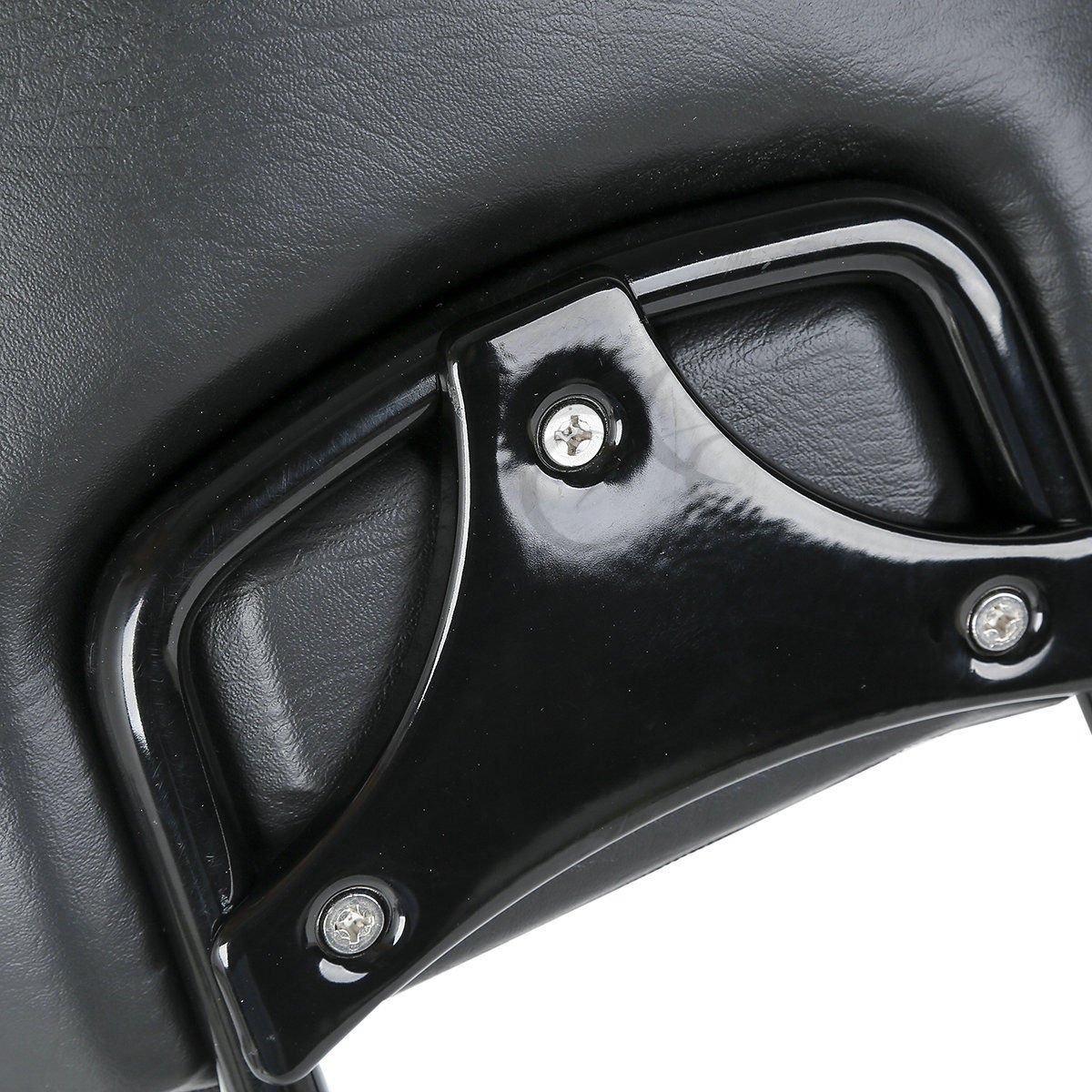 XMT-Motor Sissy Bar Amovible avec Coussinet de Dossier pour Harley Touring Road Glide FLTRX Electra Glide FLHT Road King FLHR Street Glide FLHX 2009 et ultérieurs