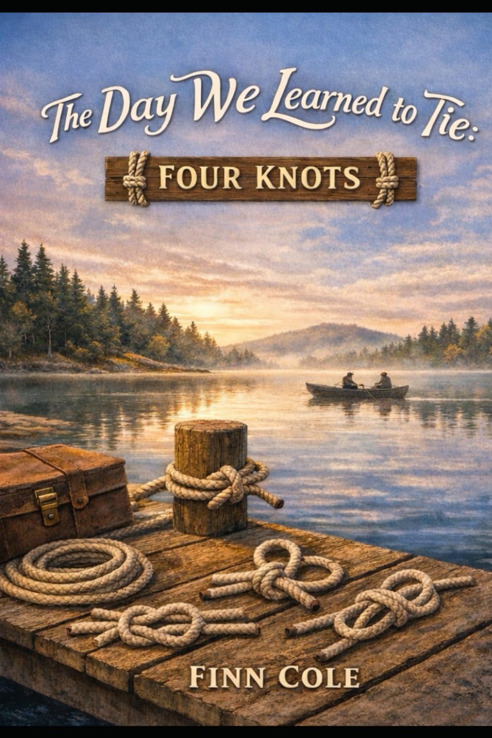 The Day We Learned to Tie: Four Knots (Tied Together by Knots, Lines, and Lessons)