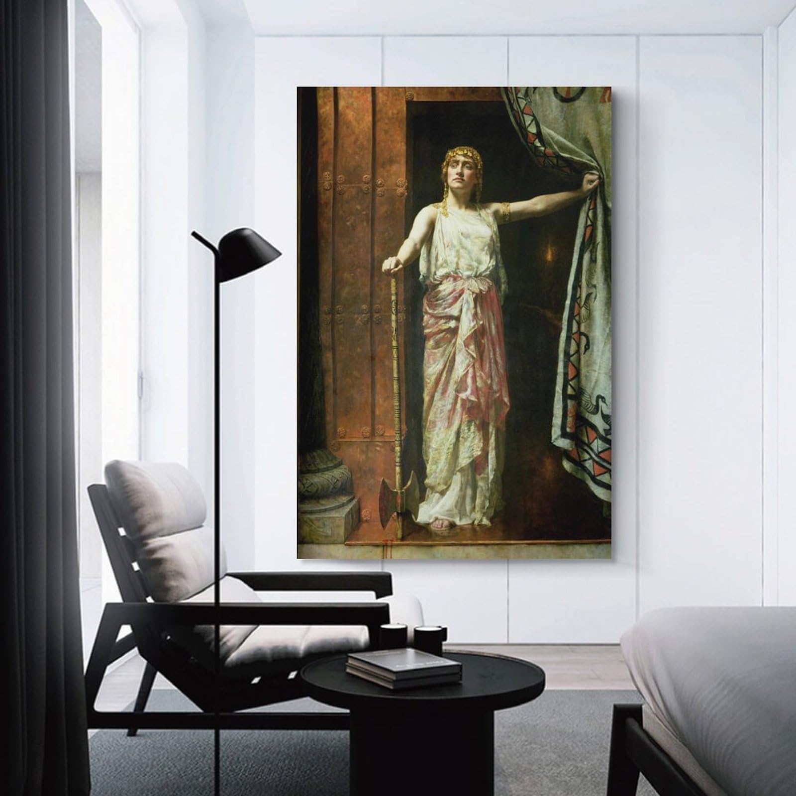 Amazon.com: John Collier Art Poster Clytemnestra Painting Print