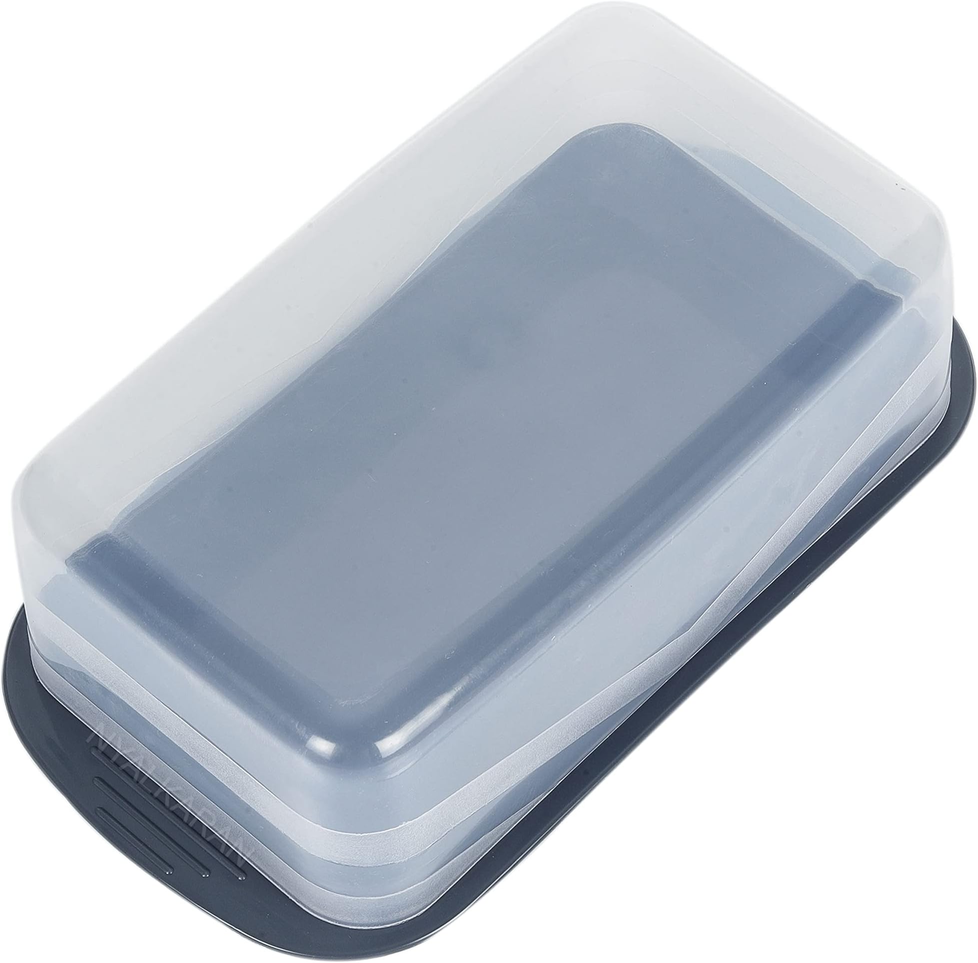 Plastic Butter with Lid (Grey)