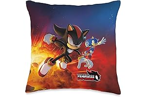Sonic the Hedgehog, Fearless: Year of Shadow Throw Pillow