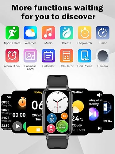 Miniatura 9 de KPEP AMOLED Fitness Watches for Women Men with Stress Blood Oxygen Heart Rate Monitor Sleep Tracking 110+ Sport Modes Fitness Tracker Watch Calorie