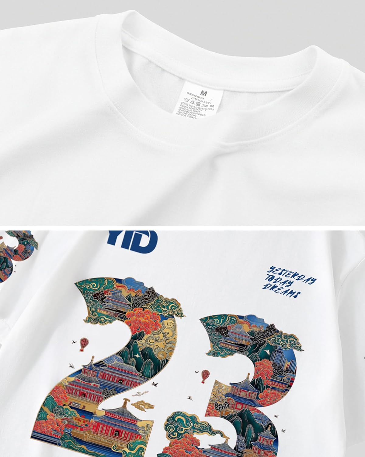 YTD Unisex Valentine's Day T-Shirt - 23" Print Mens Graphic T-Shirts Short Sleeve, Versatile Gift for Men Women (XS-XXL) - Image 5