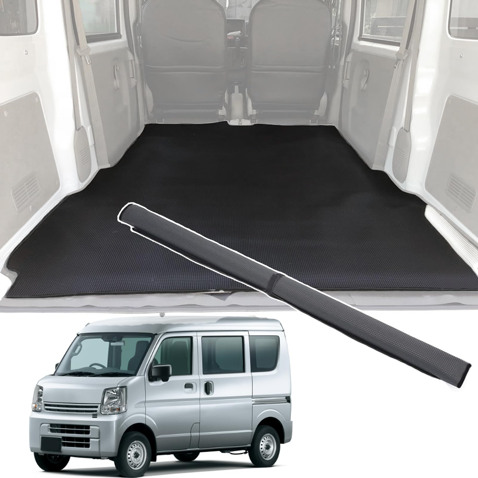 専用　エブリィ　リア荷台シート　リバーシブル Amazon.co.jp: Temiry エブリィ da17v ラゲッジマット エブリイバン