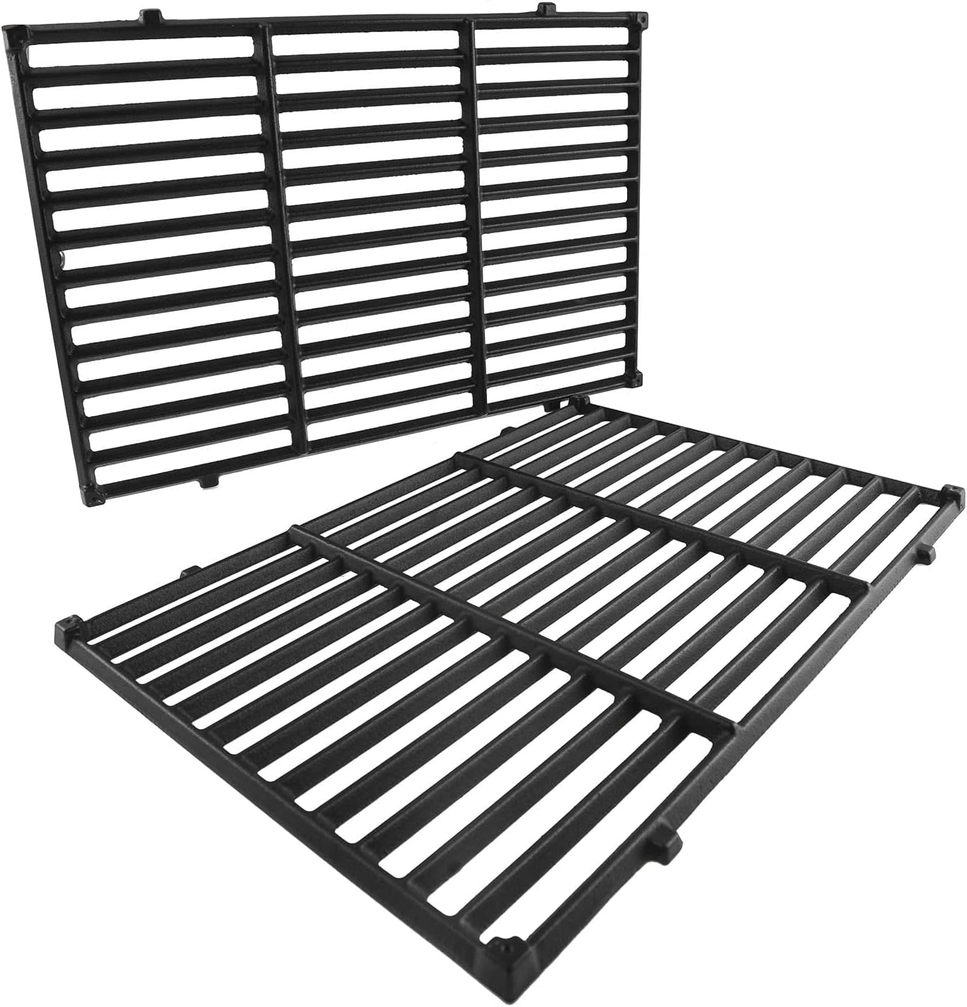 MixRBBQ 19.5 inch Grill Grate Replacement Parts for Weber Genesis 300 S310 S320 S330 E310 E320 E330 EP310 EP320 EP330 Gas Grills, Cast Iron Cooking Grates Replacement Parts for Weber 7524, 7528