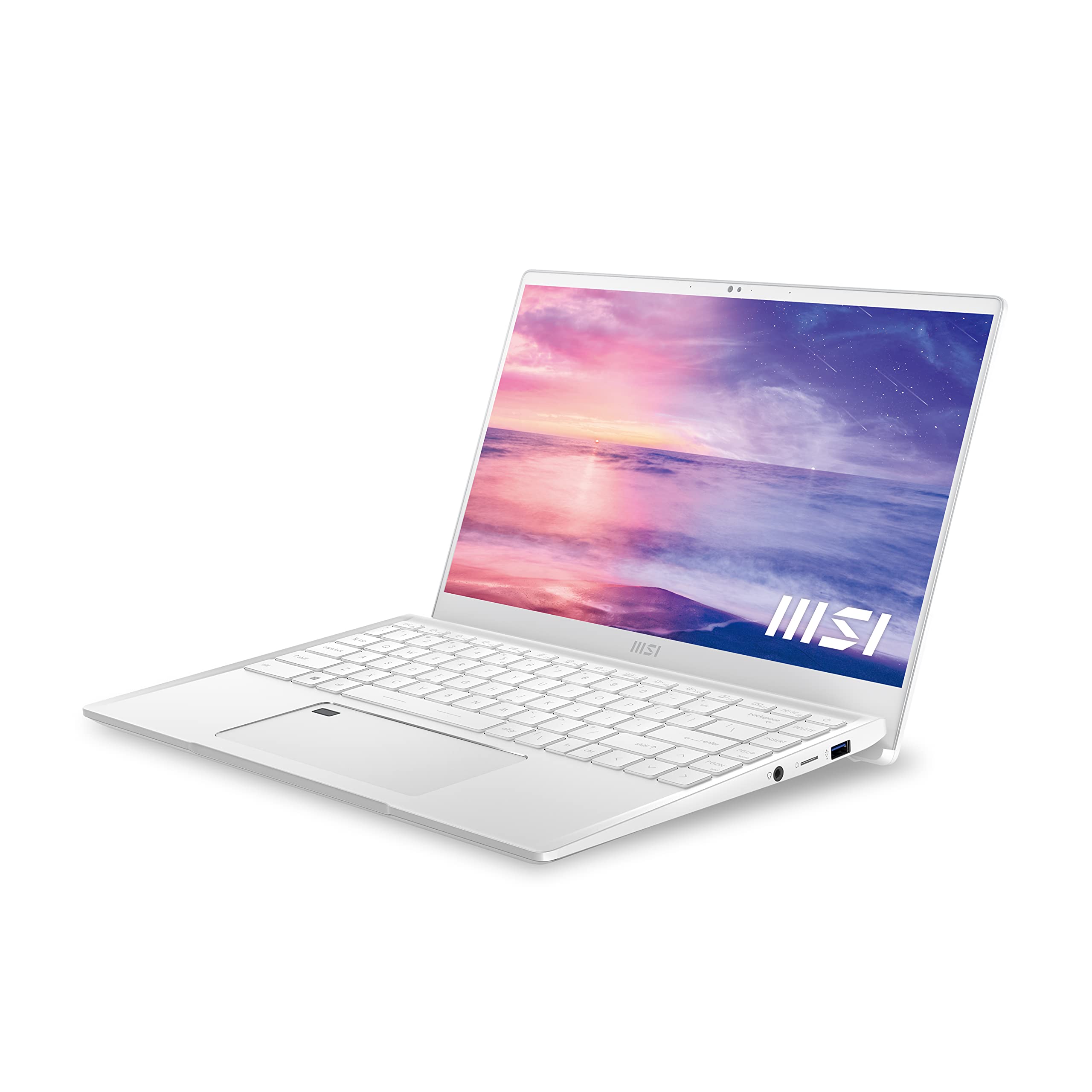 MSI Prestige 14型/i7-1195G7/GTX1650/1.3kg MSI Prestige 14 A11SC-208CA White 14
