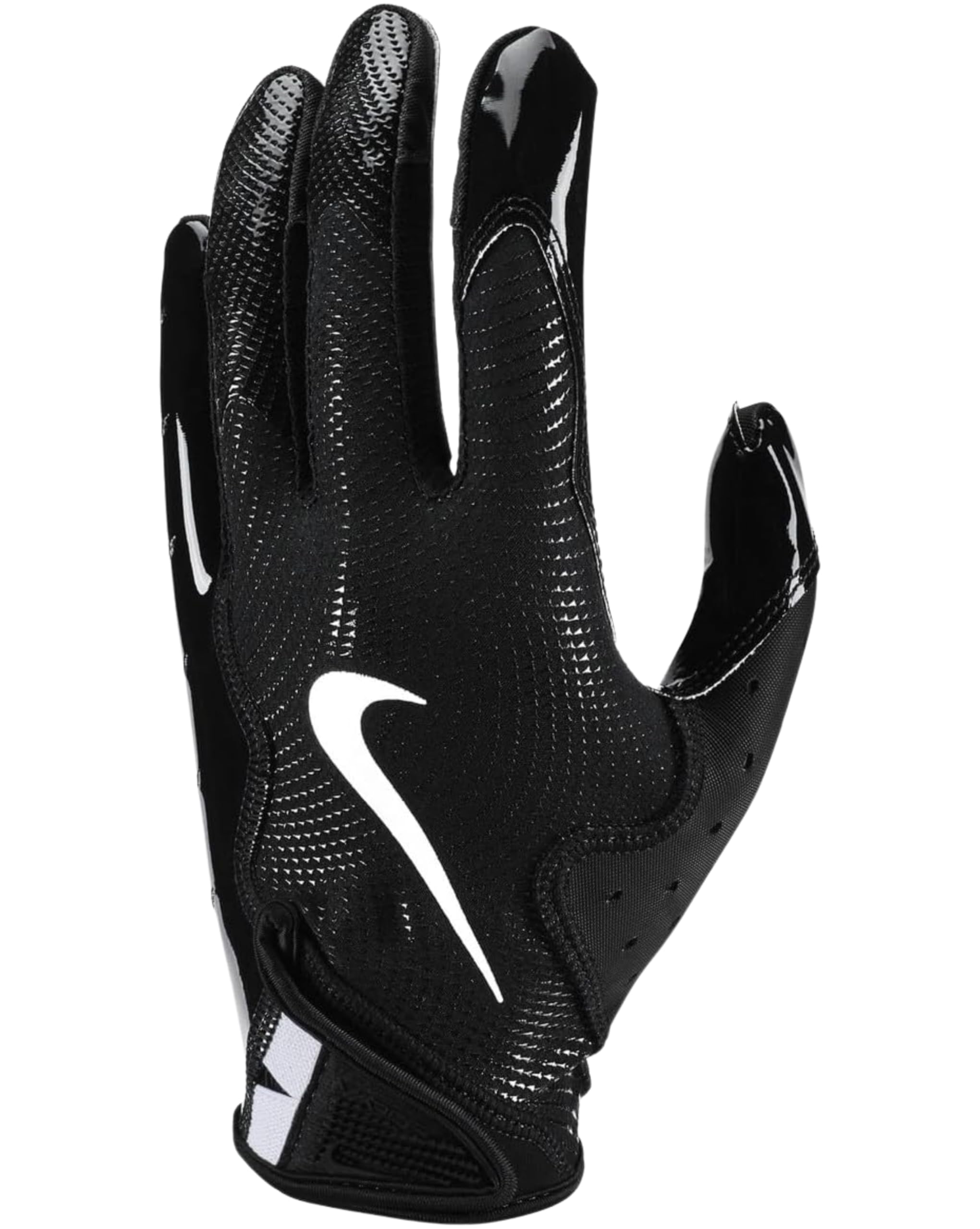 Nike Vapor Jet 8.0 Football Gloves (Black/Black/White, XXXL) — image 1