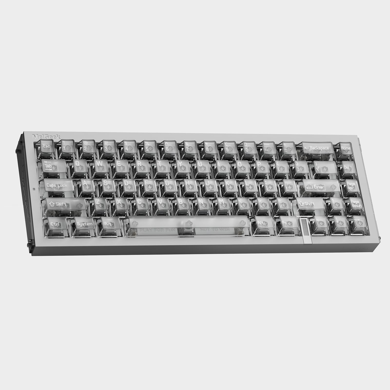 【美品】Melgeek REAL67　ラピッドトリガーキーボード Amazon.com: MelGeek REAL67 65% Hall Effect Magnetic Gaming